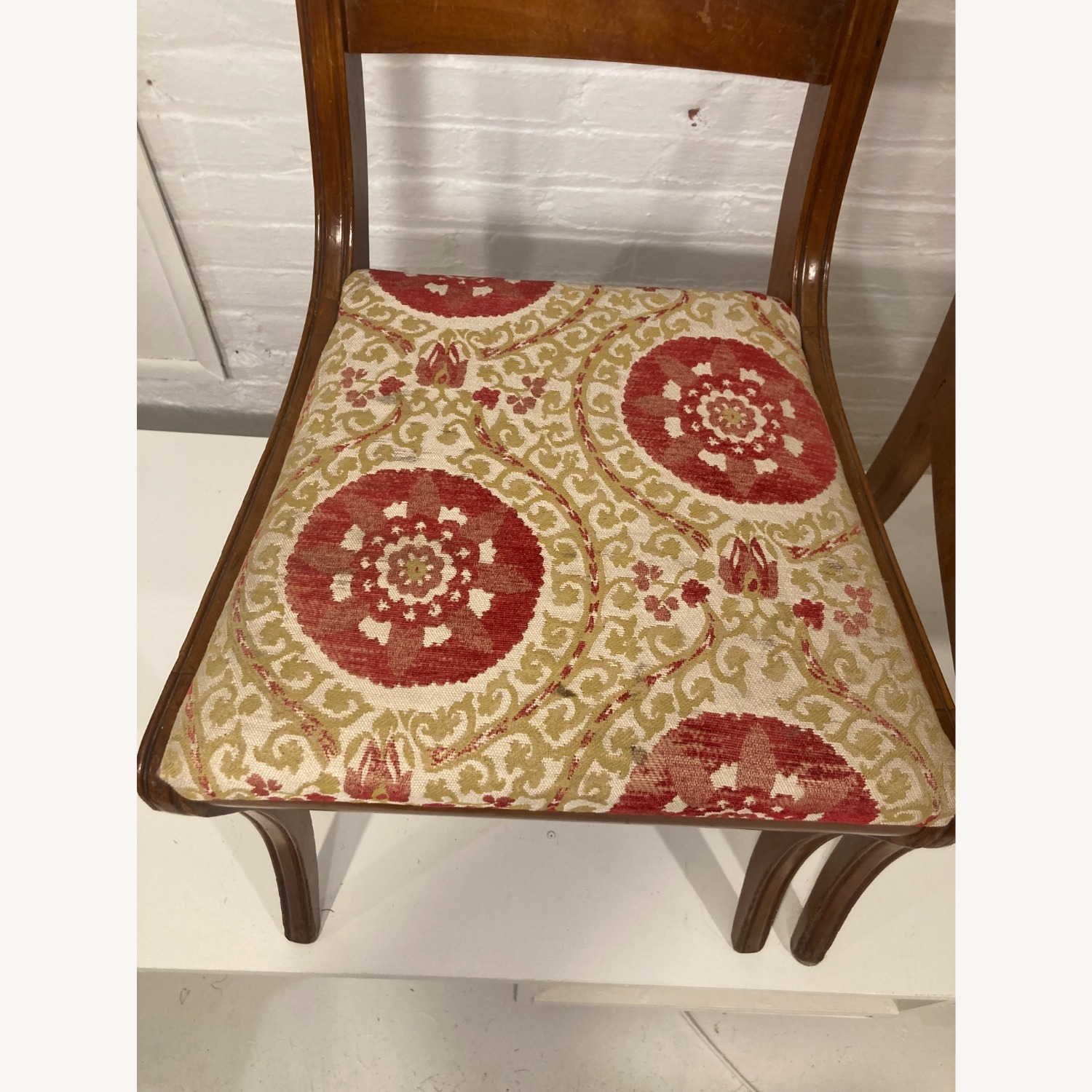 Set of 8 Vintage Dining Chairs w 2 Armchairs - image-7