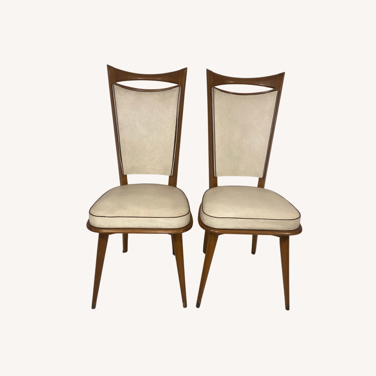 Set of 5 Mid-Century Dining Chairs  - image-1