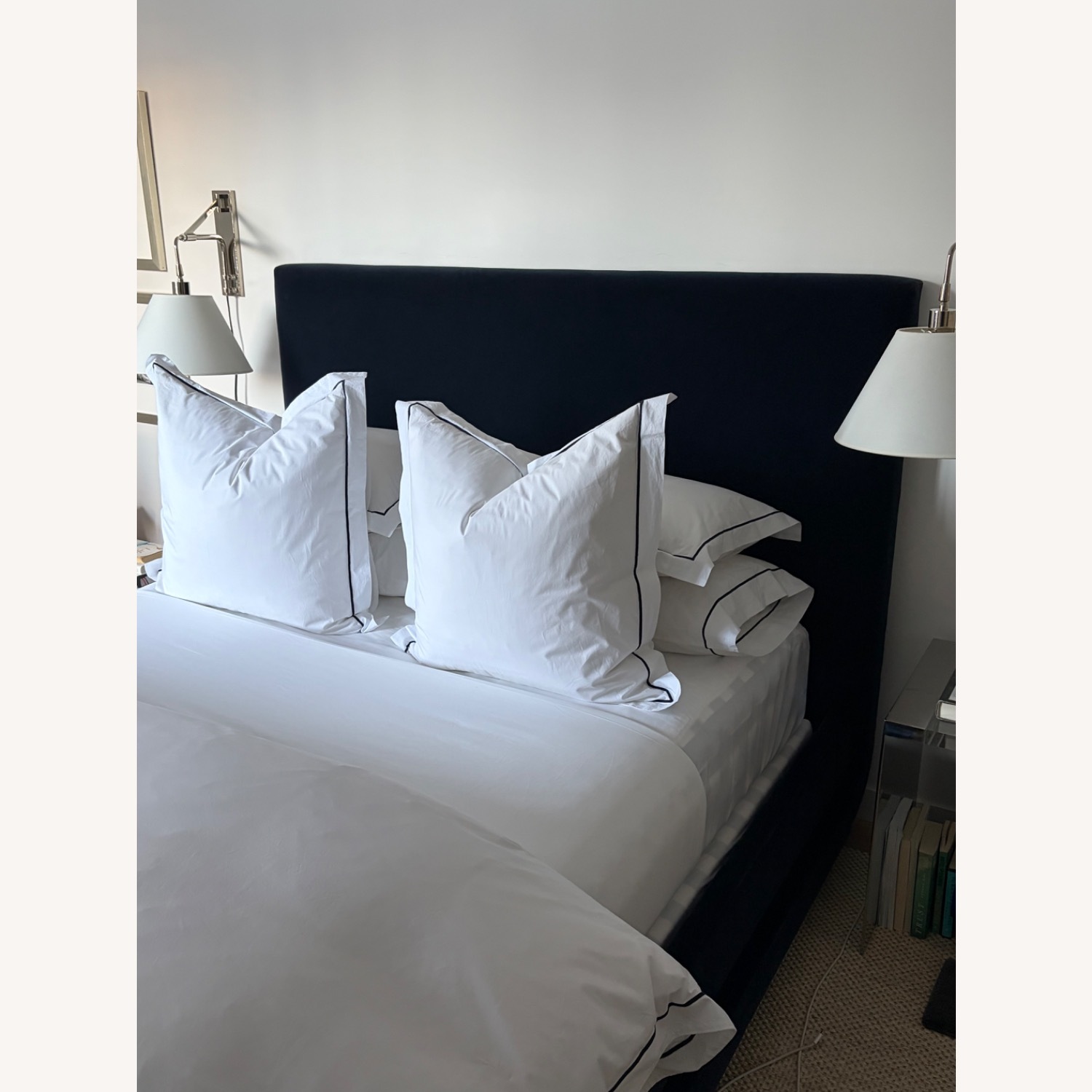 Ralph Lauren Cote D’azur Blue Queen Bed - image-5