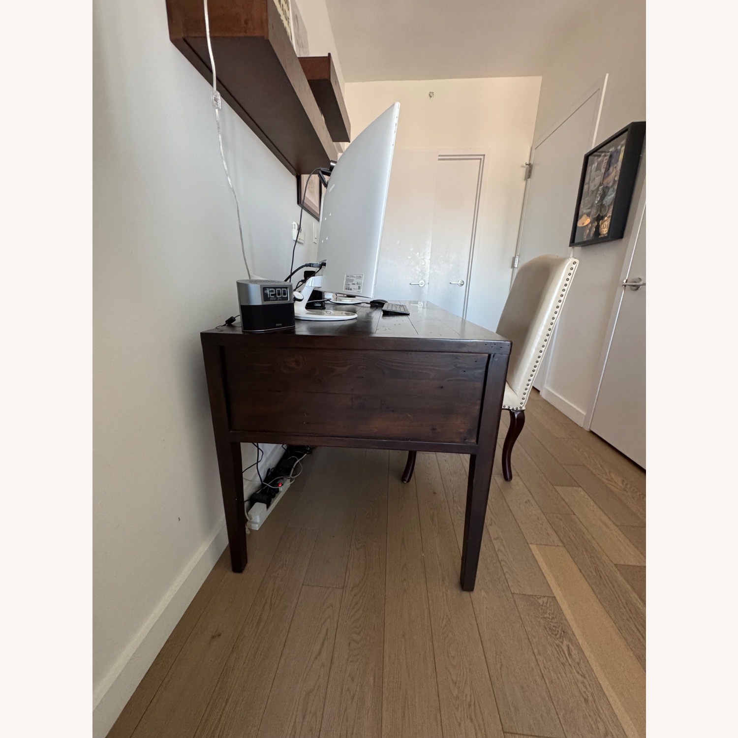 Crate & Barrel Morris Wood Desk - image-6