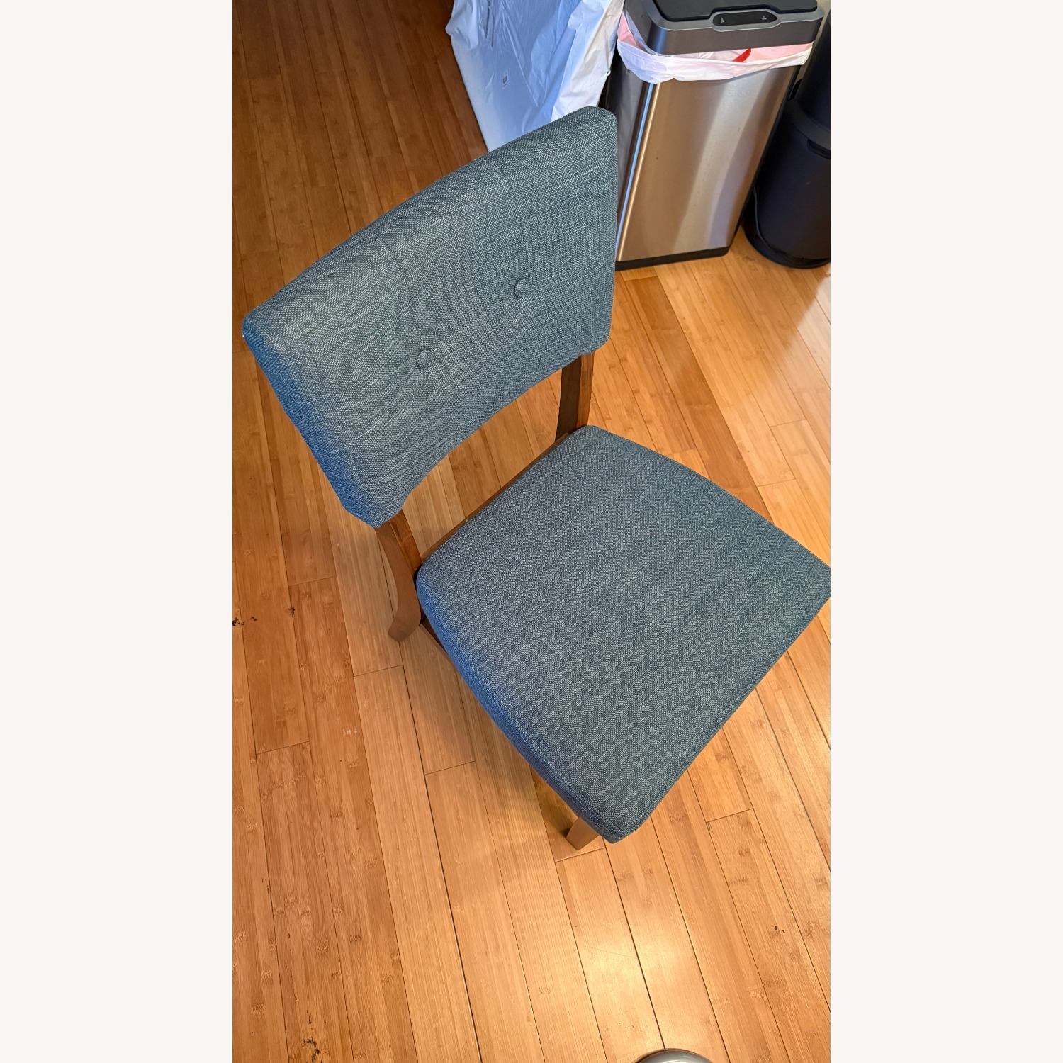 Bob's Discount Furniture Blue Dining Chairs - image-4