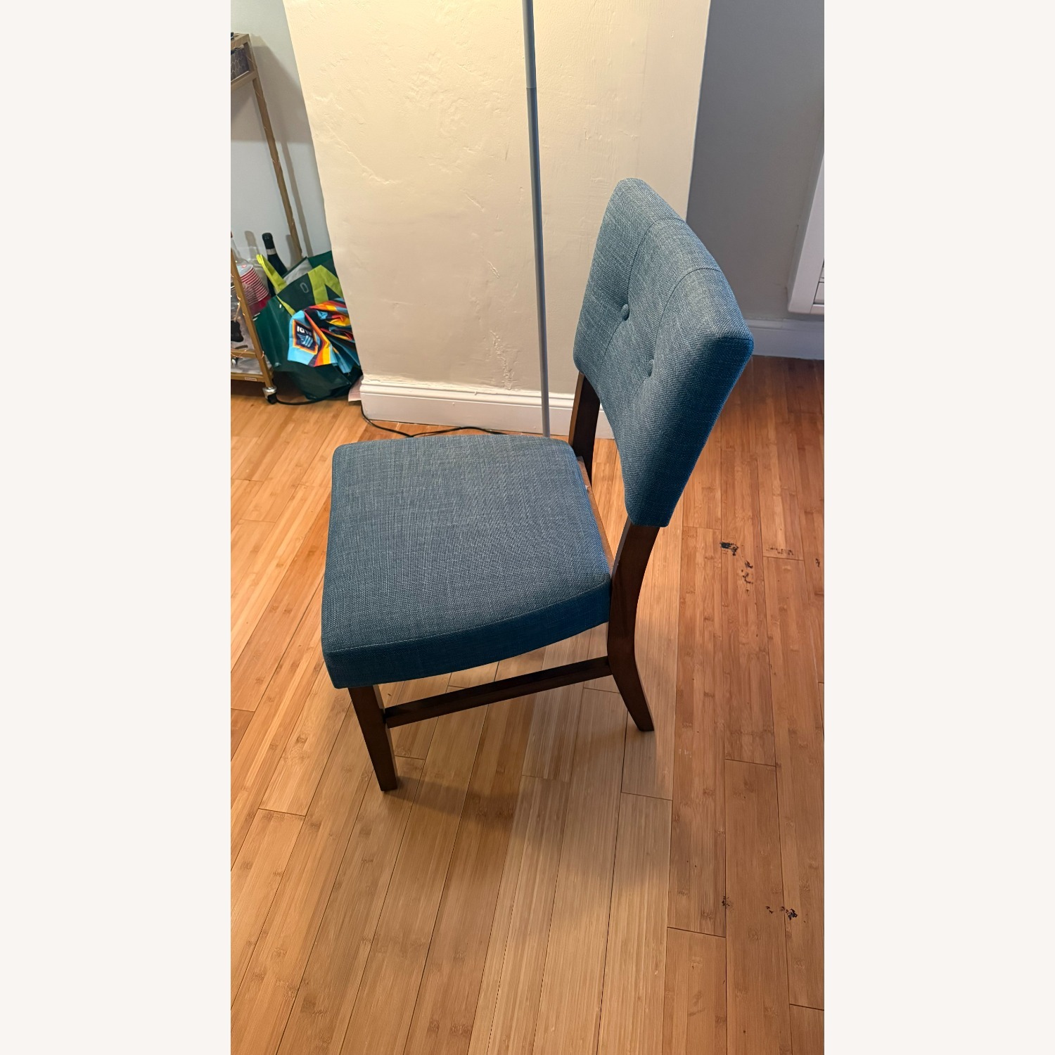Bob's Discount Furniture Blue Dining Chairs - image-3