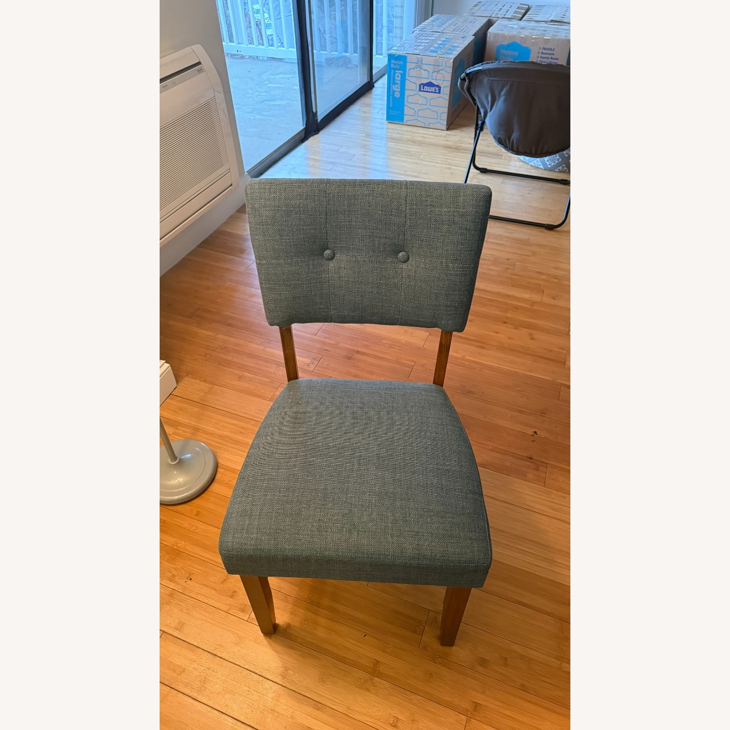 Bob's Discount Furniture Blue Dining Chairs - image-1