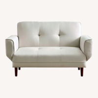 Walmart Light Gray Fabric Loveseat Sofabed