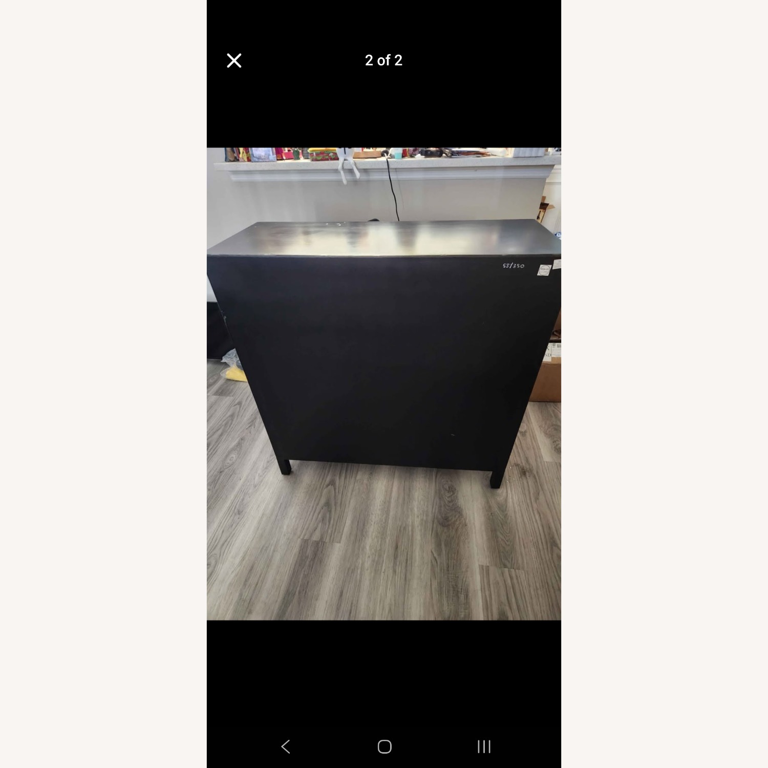 Black Metal Cabinet  - image-2