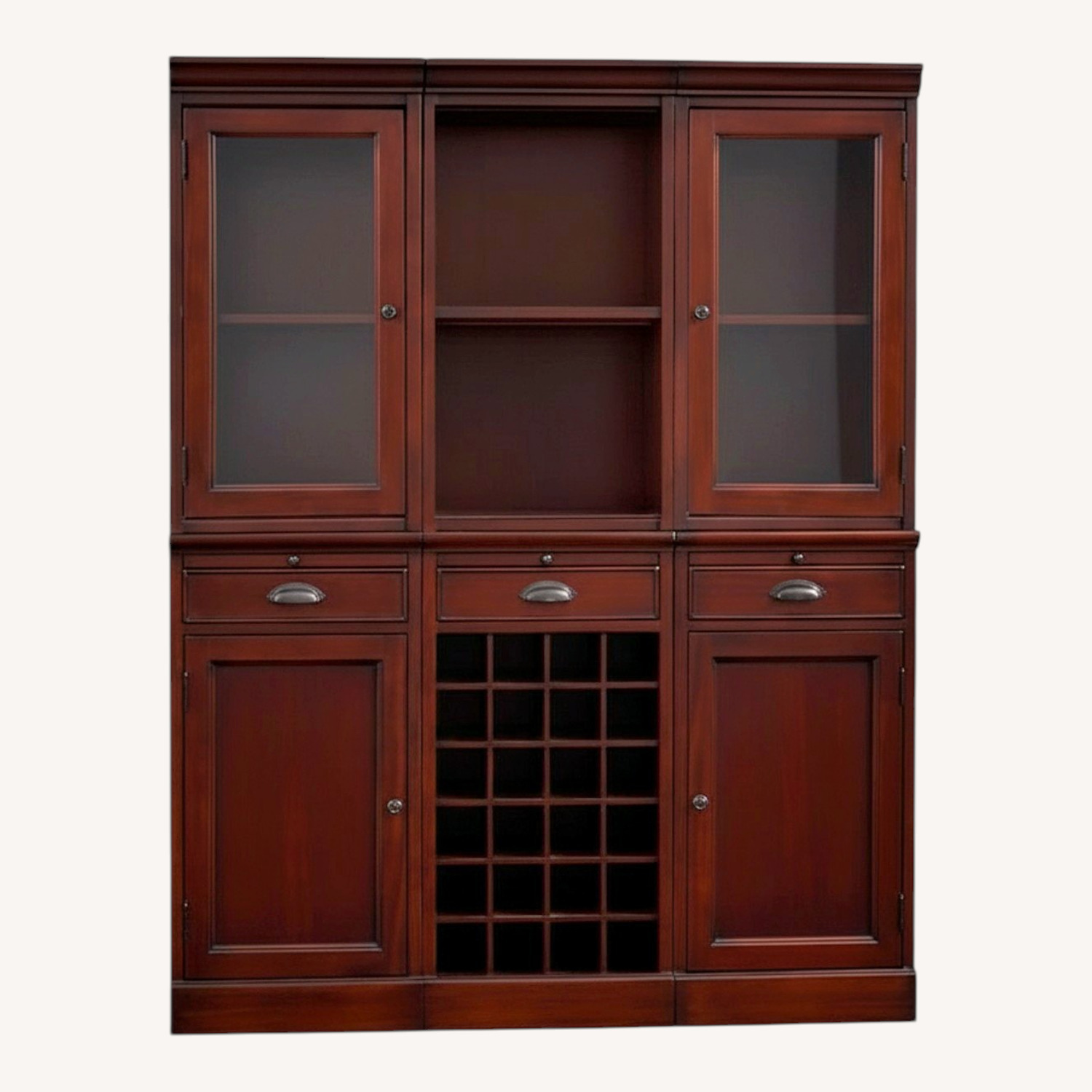 Pottery Barn Dark Brown Modular Bar System - image-0