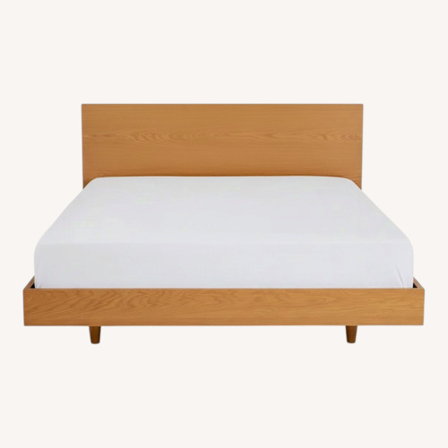 Used Article Basi Queen Bed Frame - Oak for sale on AptDeco