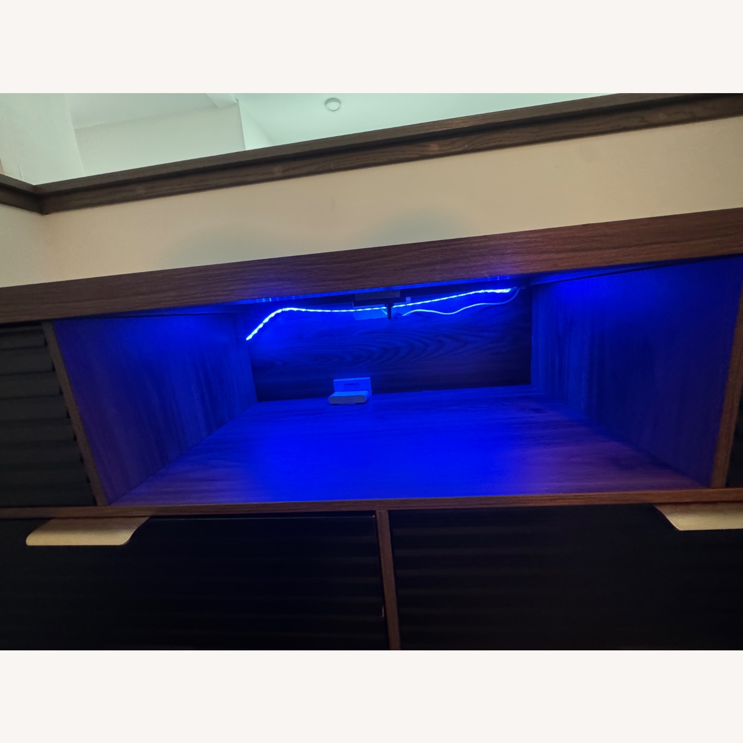 Black and Wood Dresser - image-3