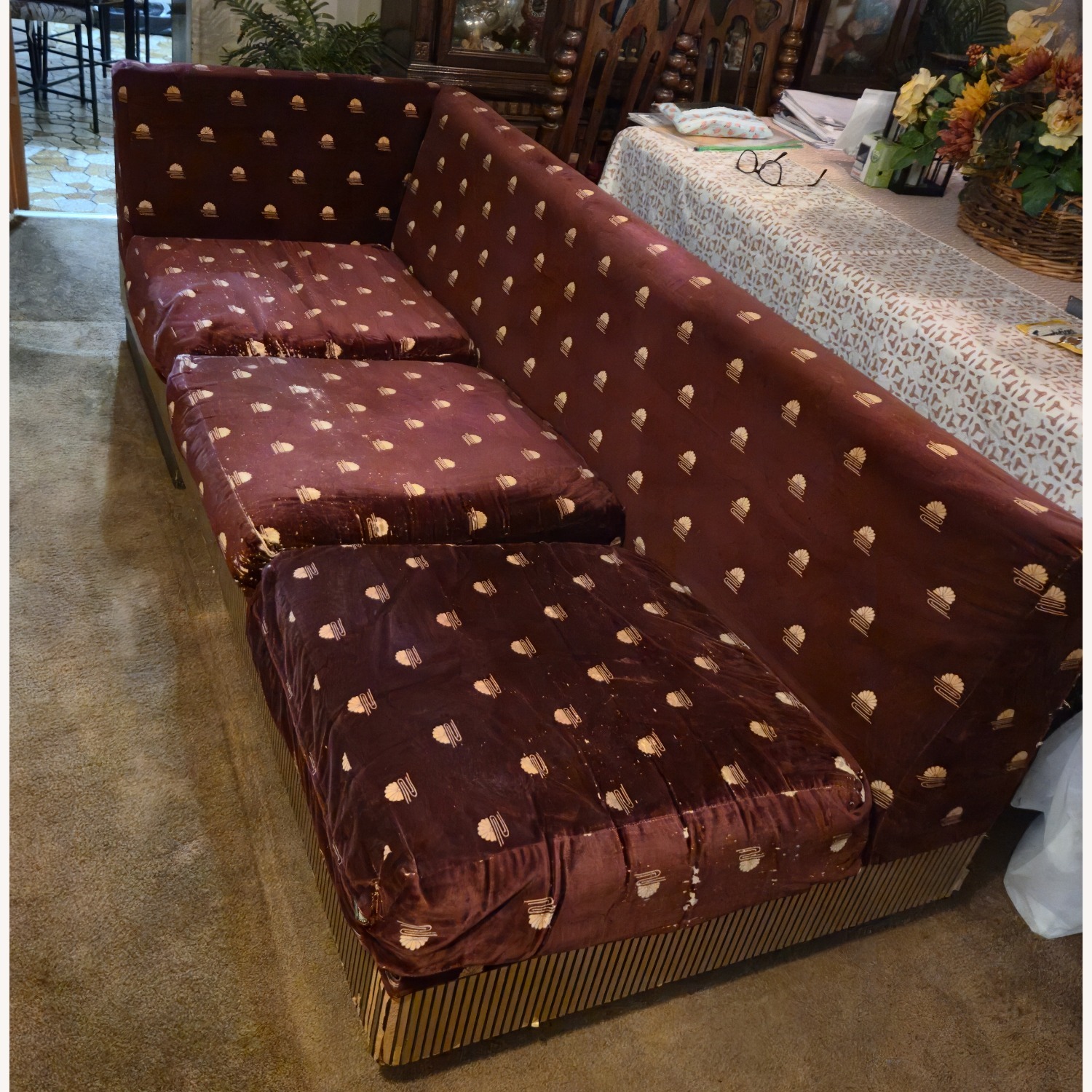 Comfort Design Red 3+ Piece Sectional - image-1