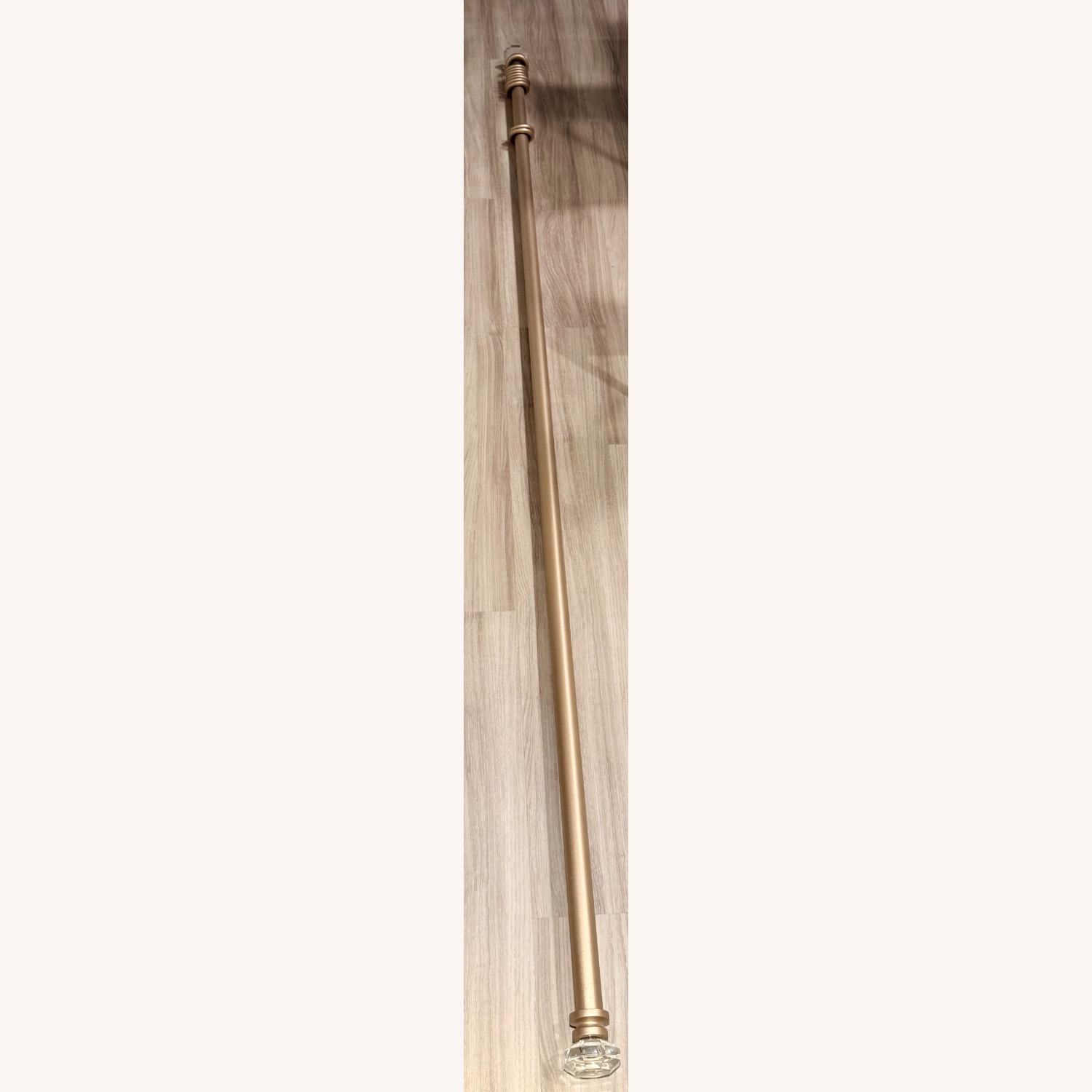 Ethan Allen Curtain Rod Crystal Finials - image-2