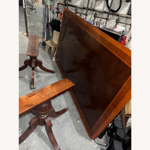 Used Vintage/Antique Dark Brown Dining Table for sale on AptDeco