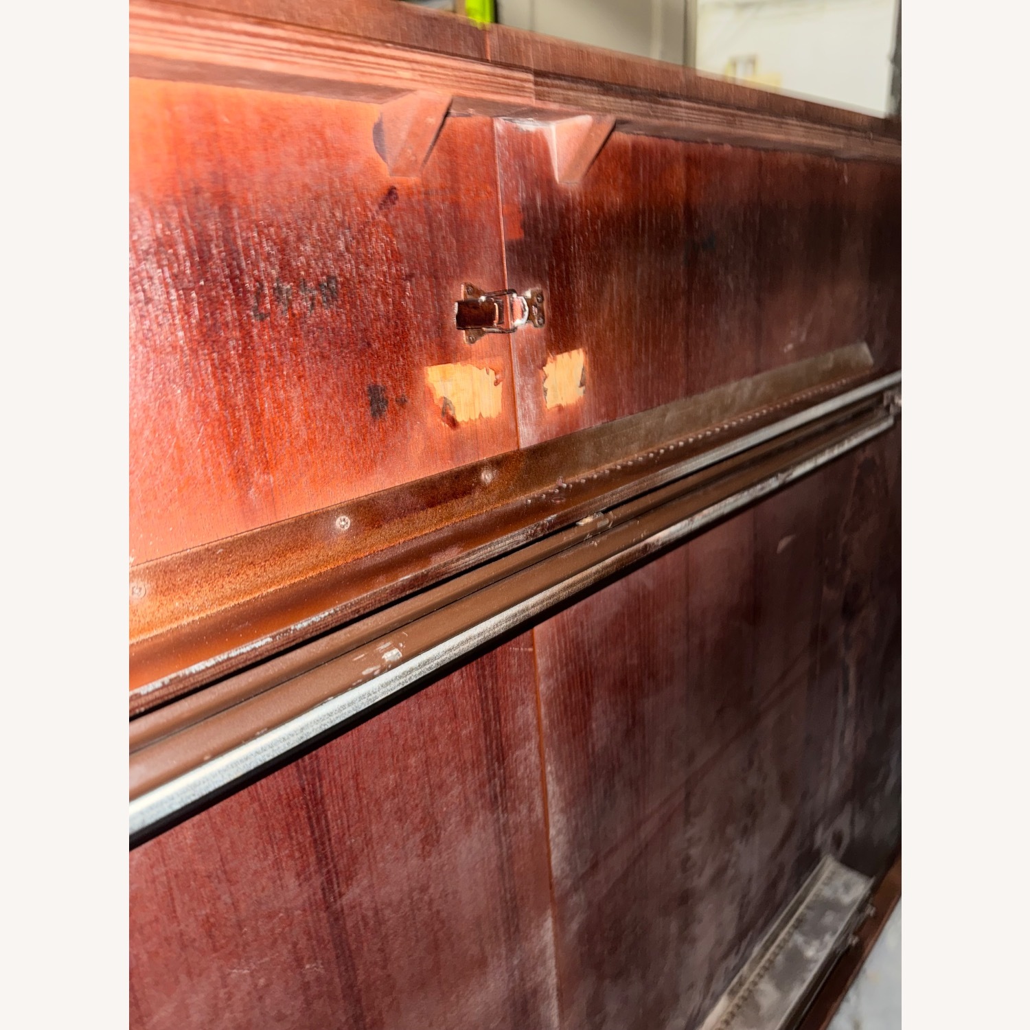 Vintage/Antique Dark Brown Dining Table - image-2