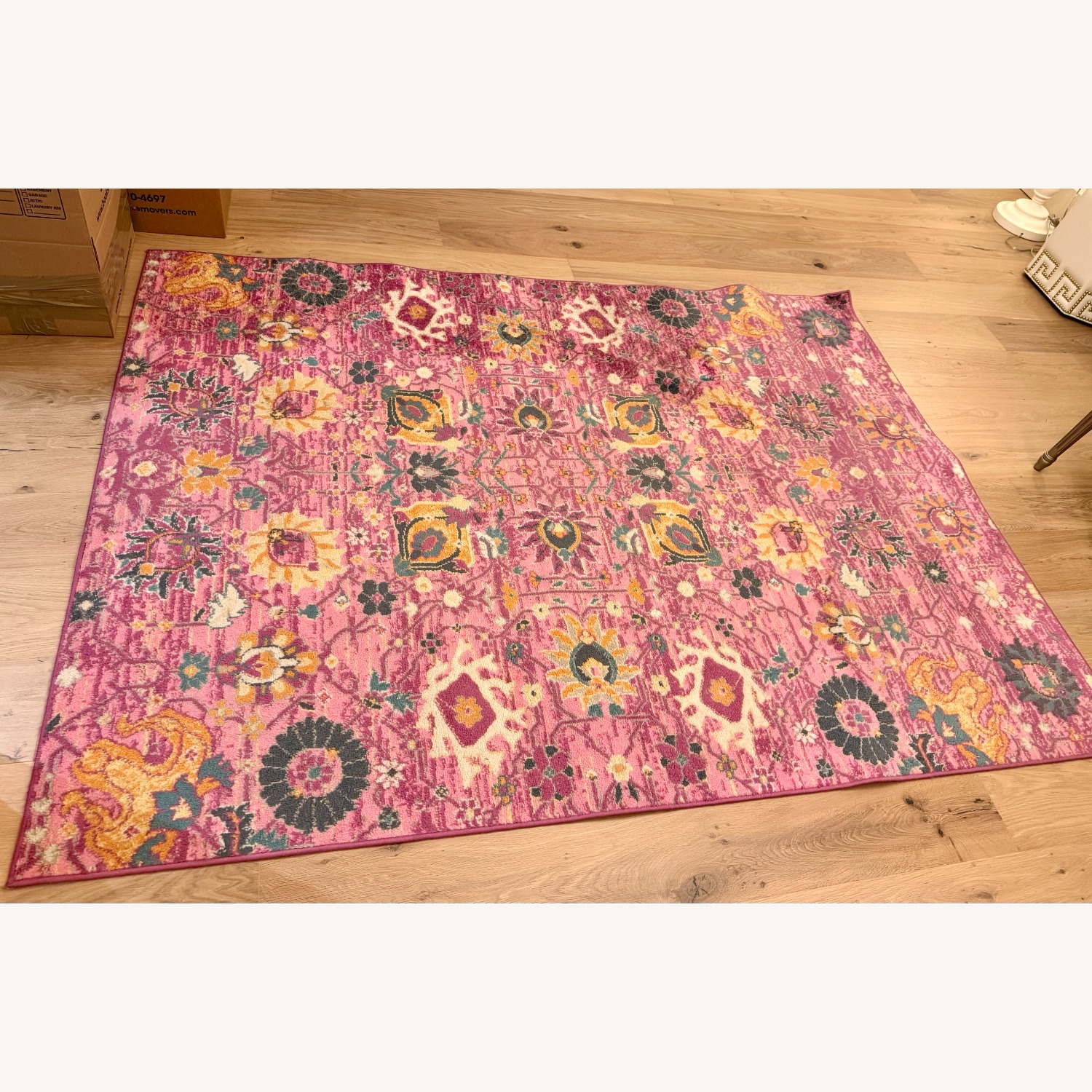 Nourison Fuchsia Boho Rug 5'3" × 7'3" - image-3