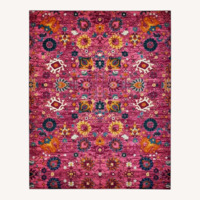 Nourison Fuchsia Boho Rug 5'3" × 7'3"