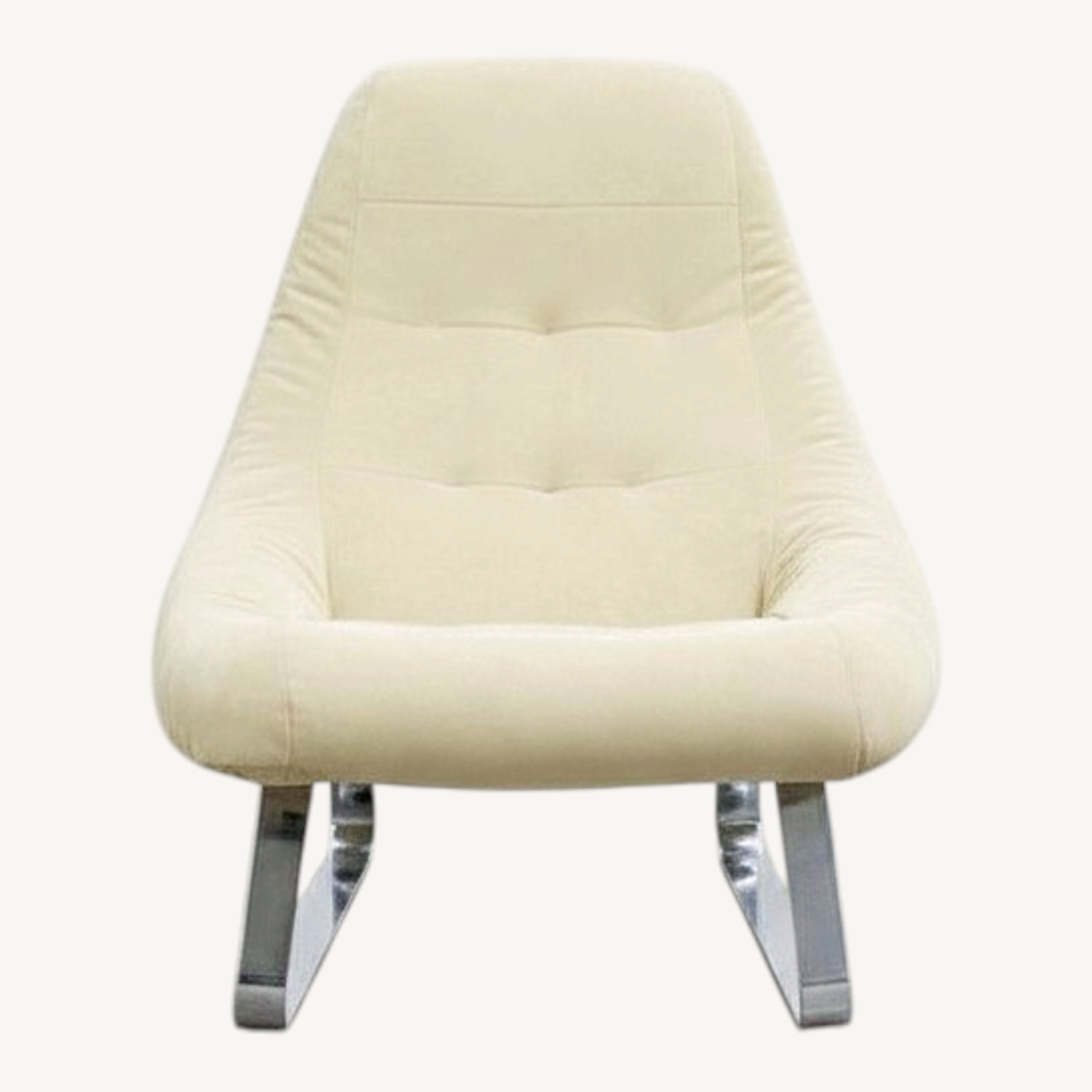 Percival Lafer Furniture White Accent Chair - image-0
