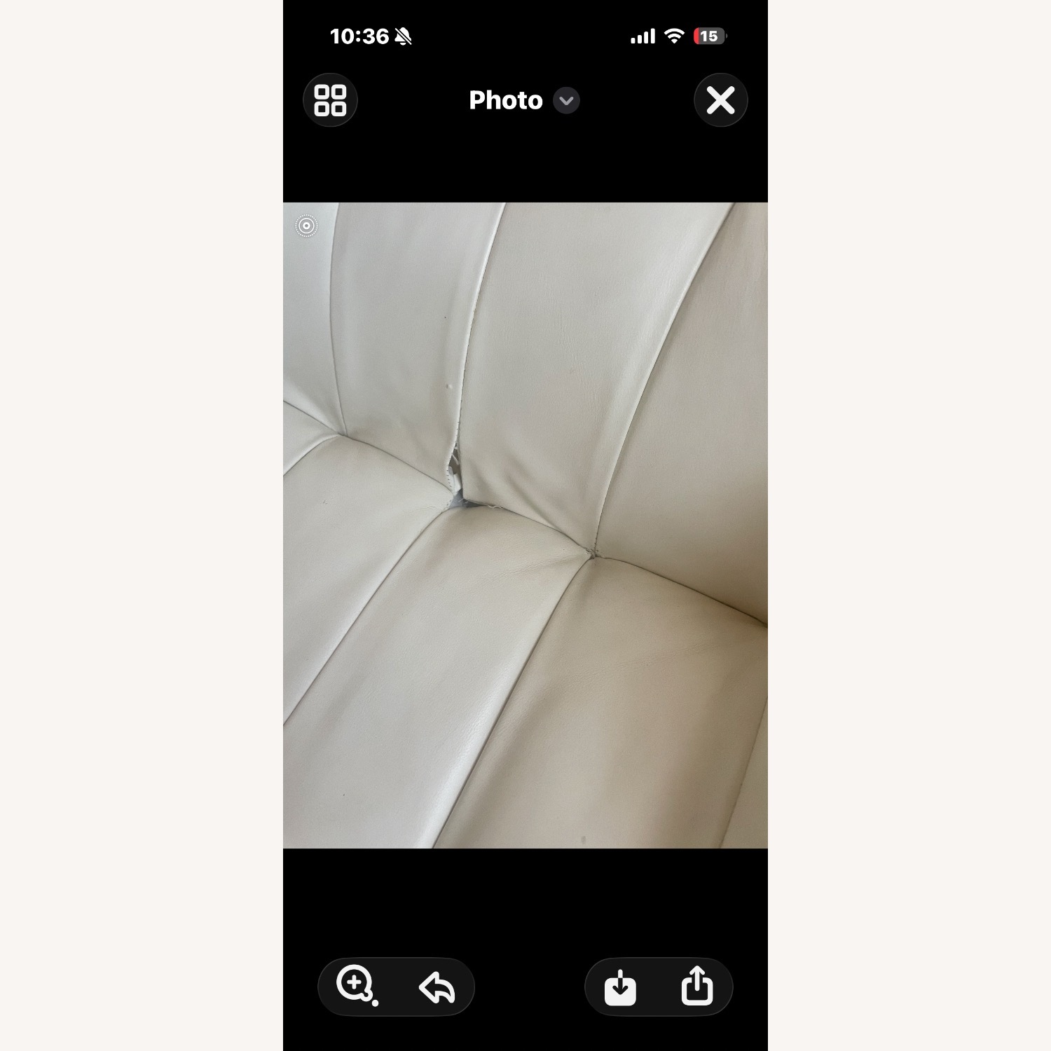 Percival Lafer Furniture White Accent Chair - image-4