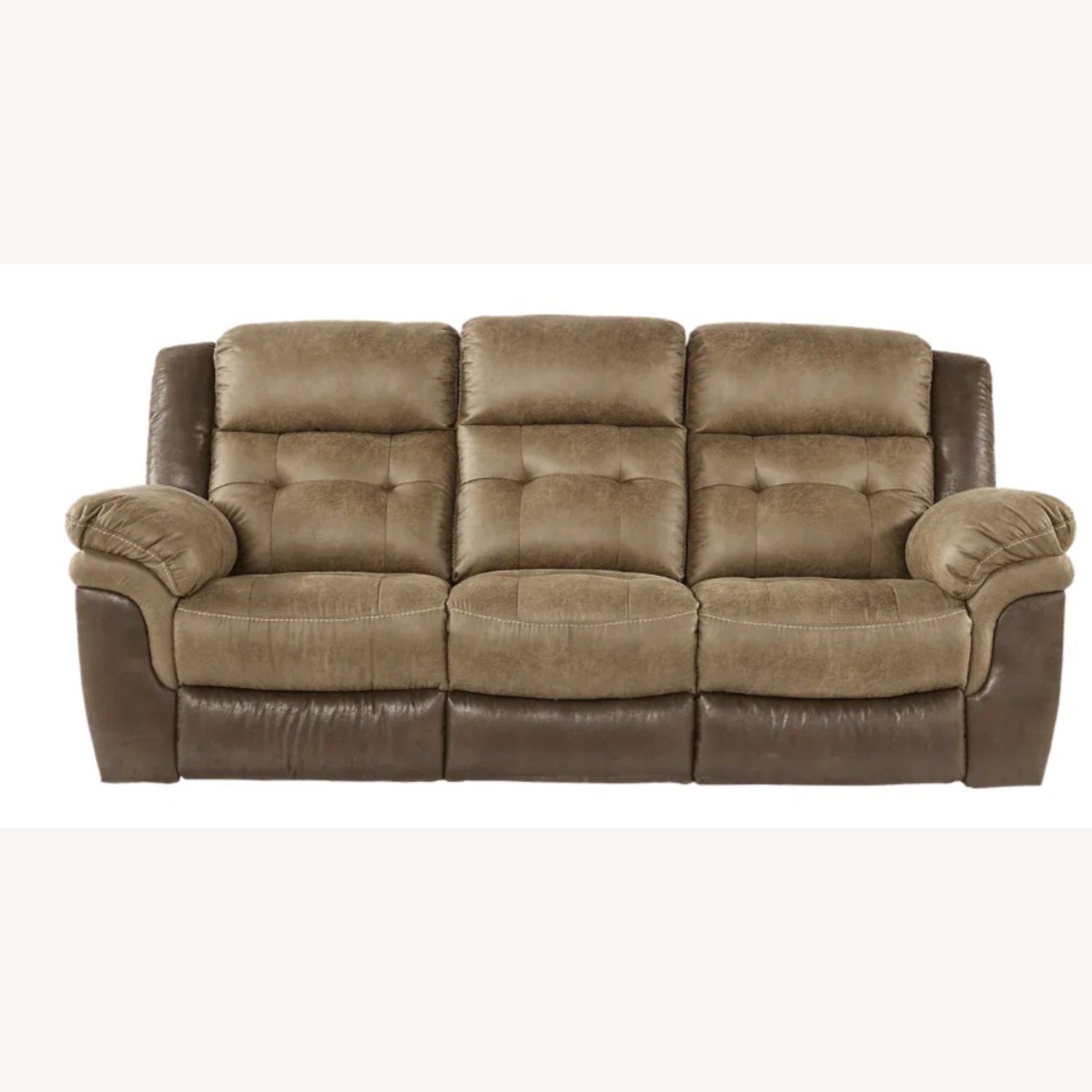 Montiglio Brown Reclining Sofa - image-4