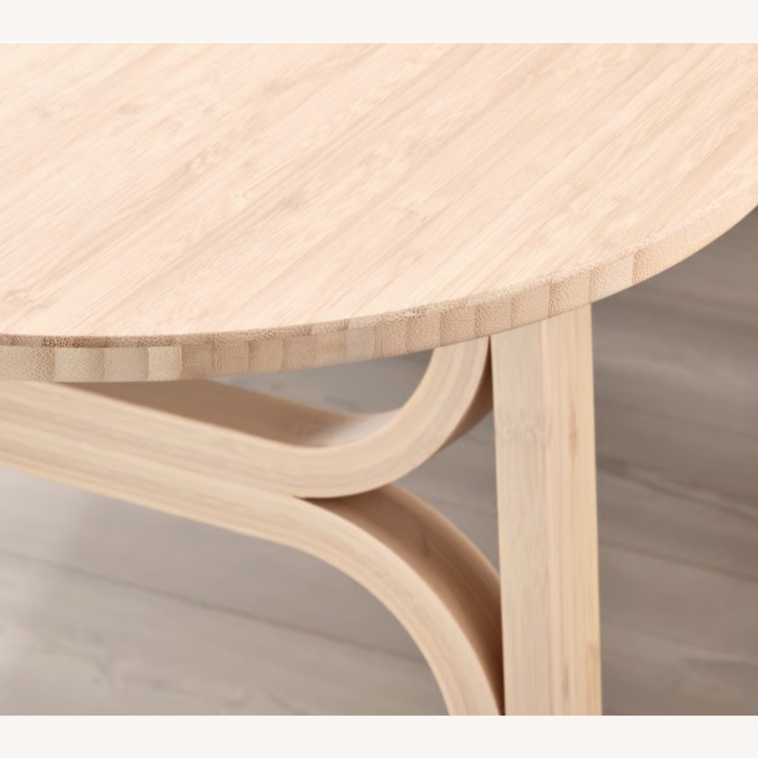 IKEA Voxlov Natural Bamboo Dining Table - image-3