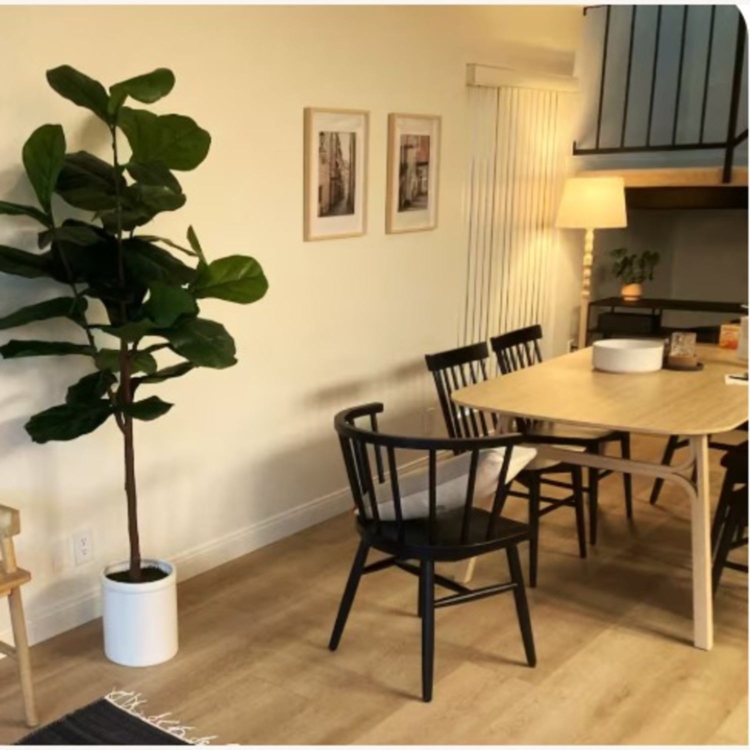 IKEA Voxlov Natural Bamboo Dining Table - image-6