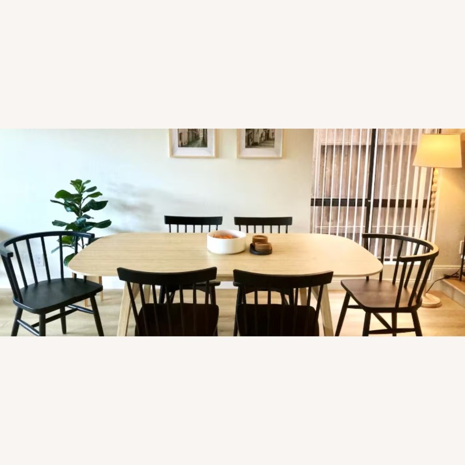 IKEA Voxlov Natural Bamboo Dining Table - image-5