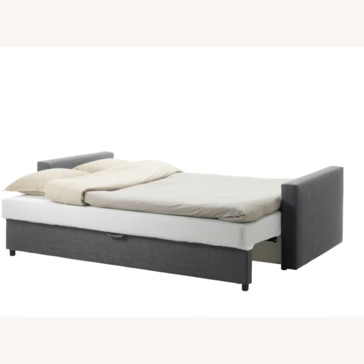 IKEA Friheten Sleeper Sofa - Skiftebo Dark Gray - image-3