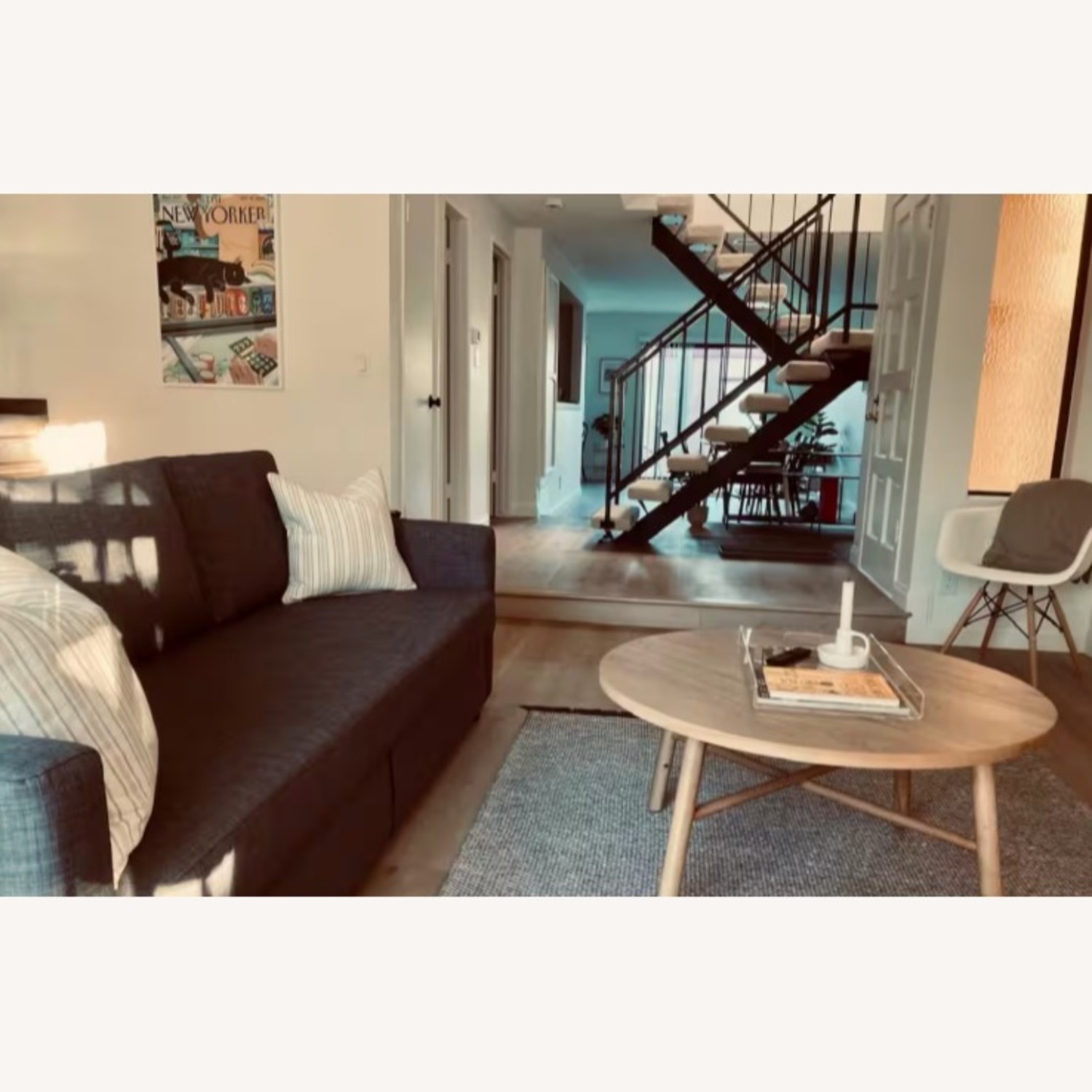 IKEA Friheten Sleeper Sofa - Skiftebo Dark Gray - image-6