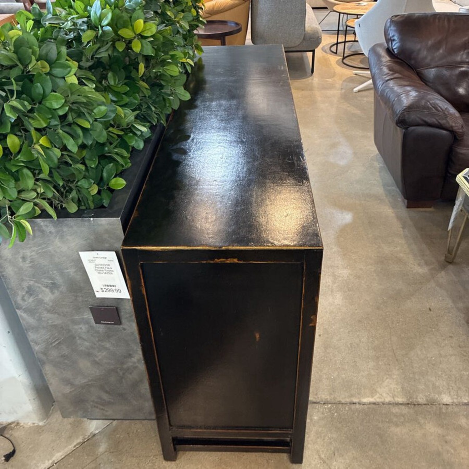 Asian Style Wood Media Console - image-3