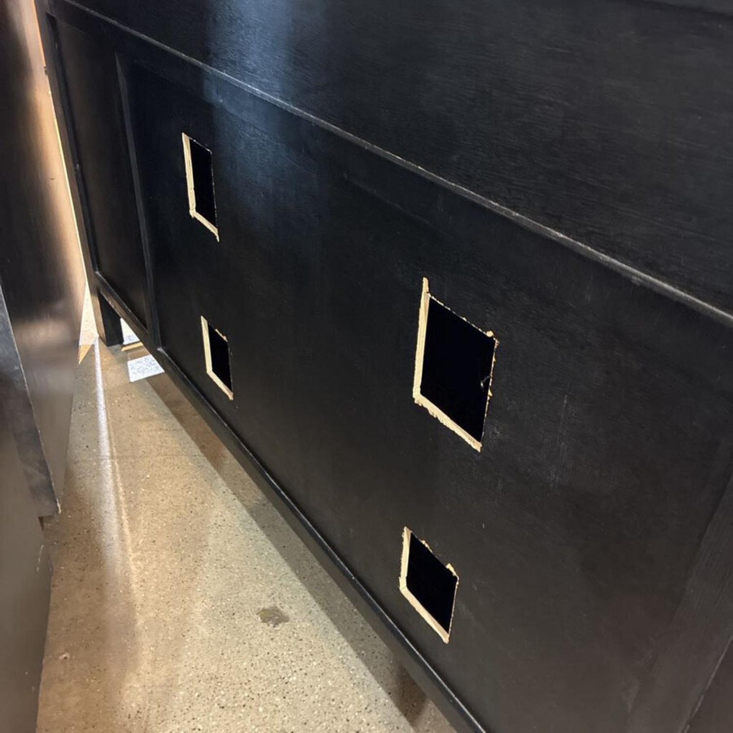 Asian Style Wood Media Console - image-7