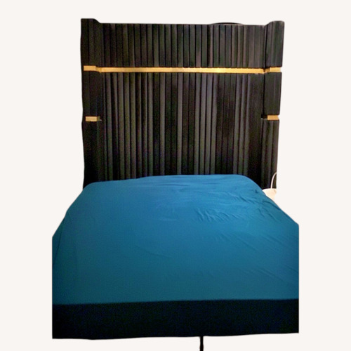 Used Bed Bath and Beyond Bed Frame and Box for sale on AptDeco