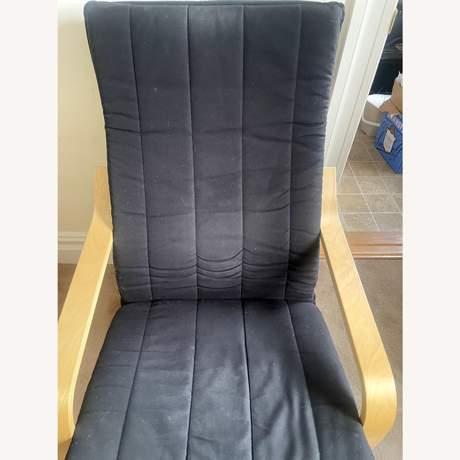 IKEA Poang Black Armchair - image-2