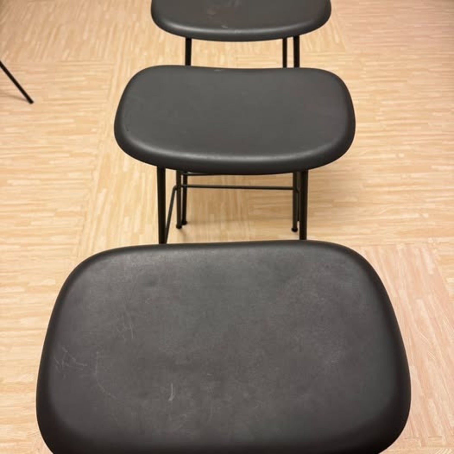 3 Muuto Fiber Counter Stools - image-4
