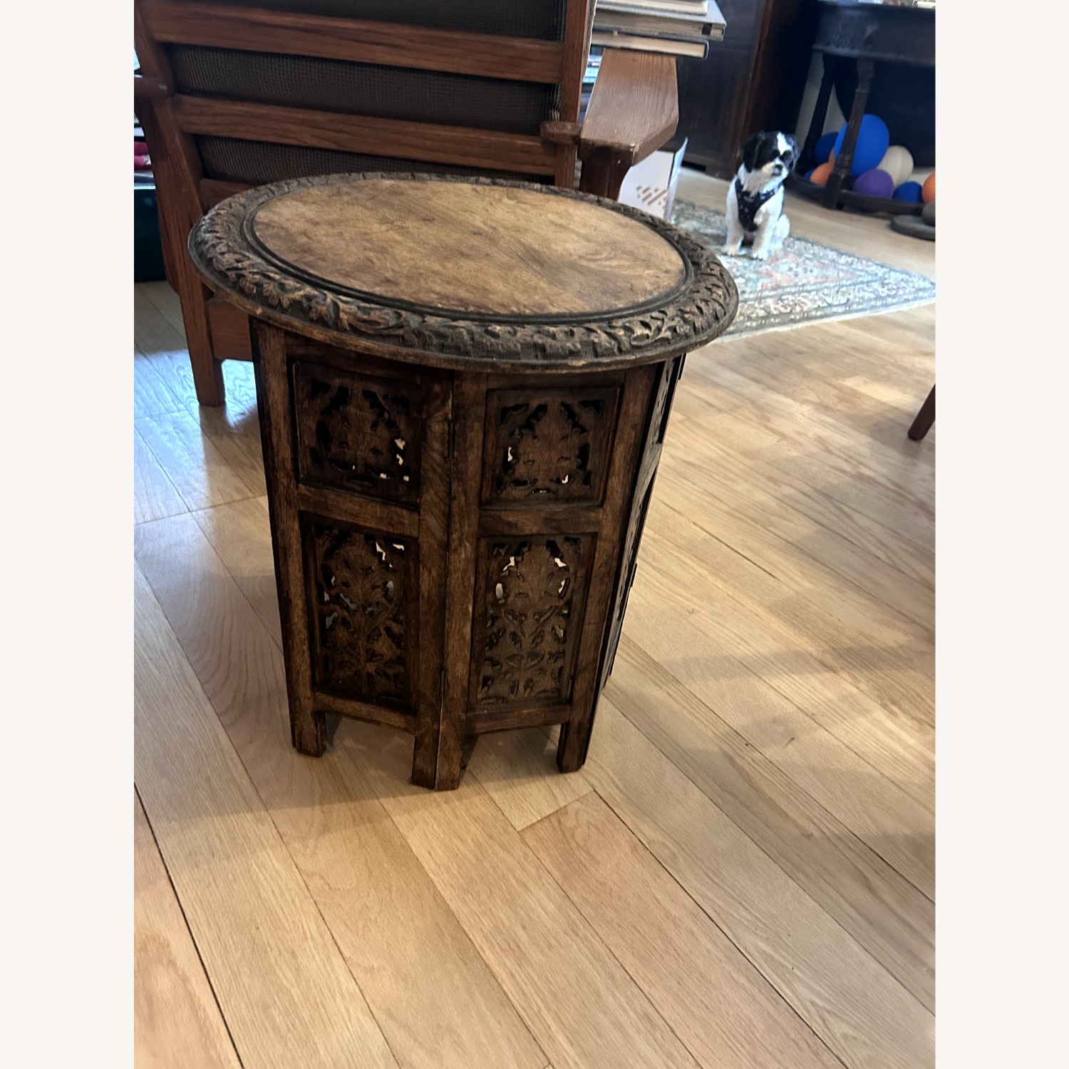 Rustic Wood End Tables - image-3