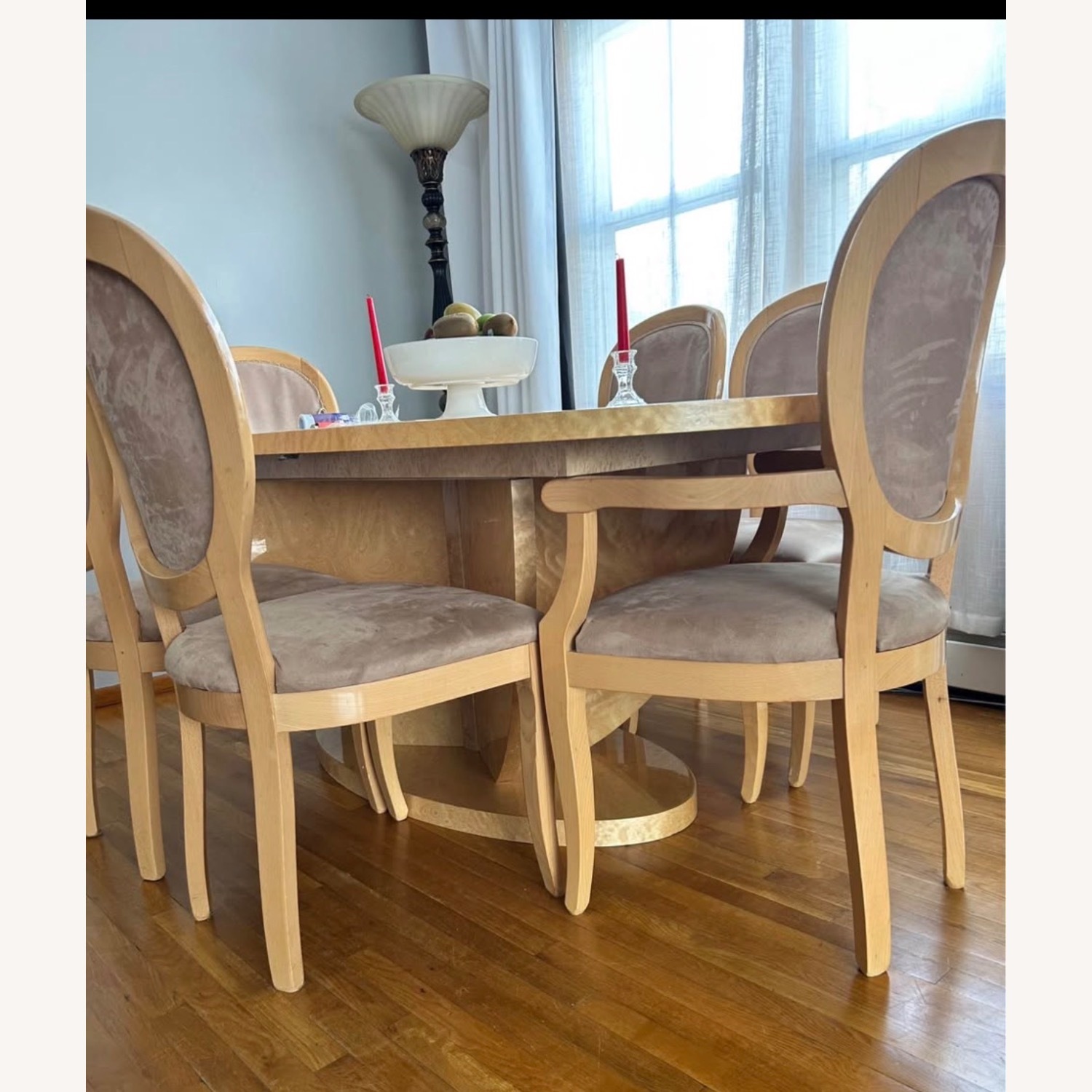 Italian Wood Dining Set - image-2