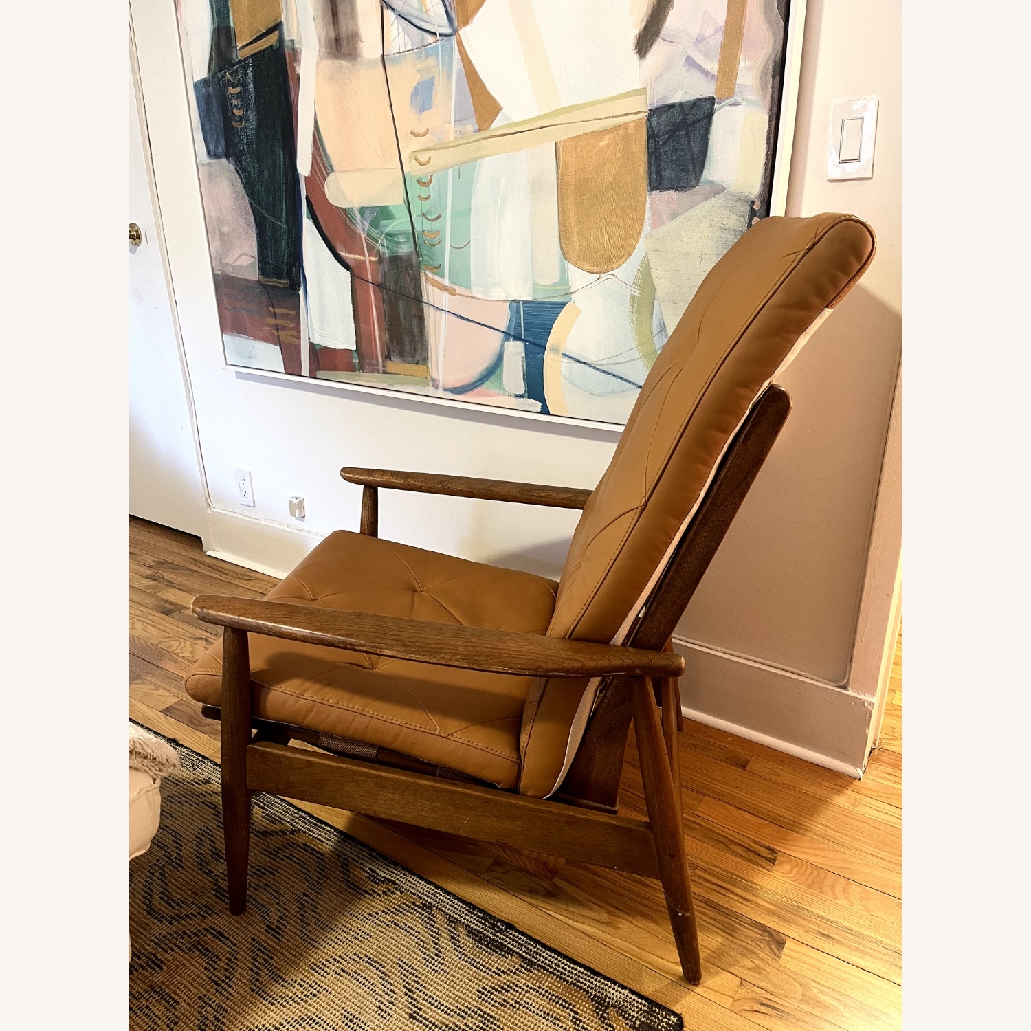 Baumritter Mid-Century Modern Glider Rocking Chair - image-15