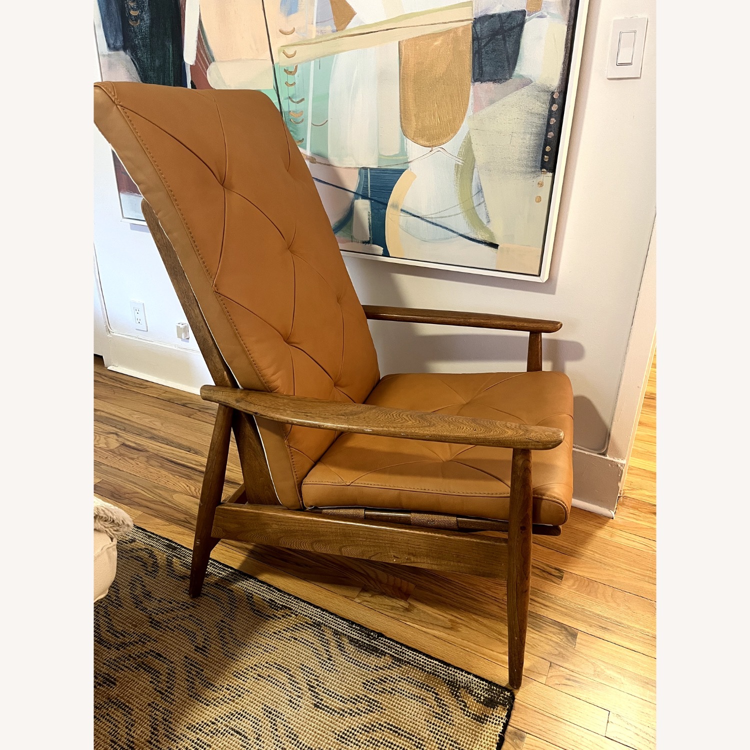 Baumritter Mid-Century Modern Glider Rocking Chair - image-2