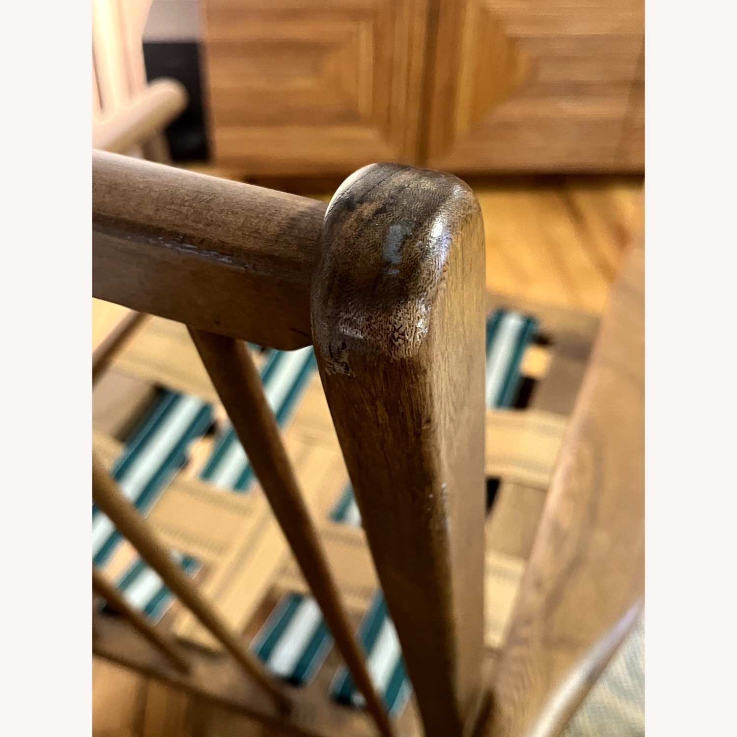 Baumritter Mid-Century Modern Glider Rocking Chair - image-12