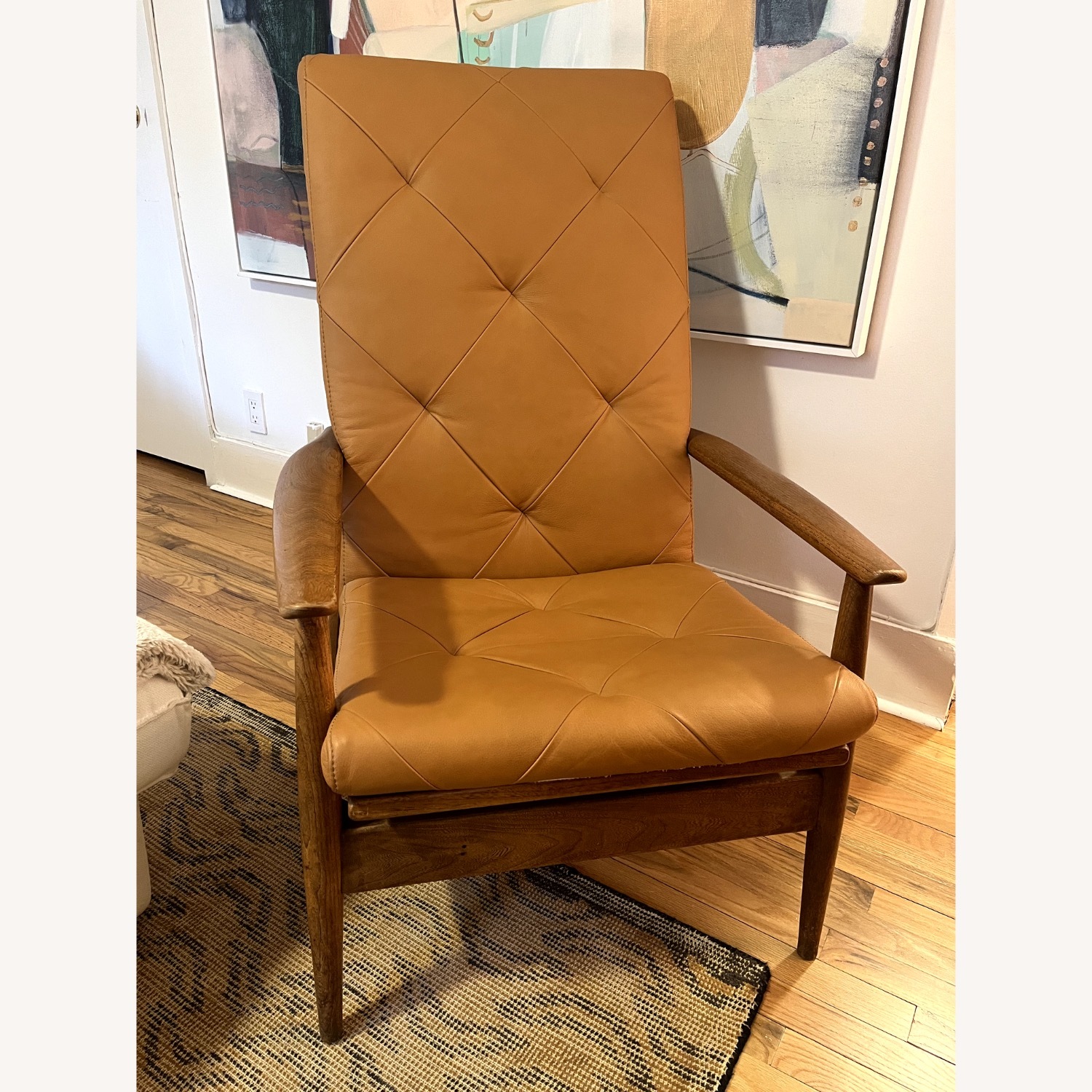 Baumritter Mid-Century Modern Glider Rocking Chair - image-1