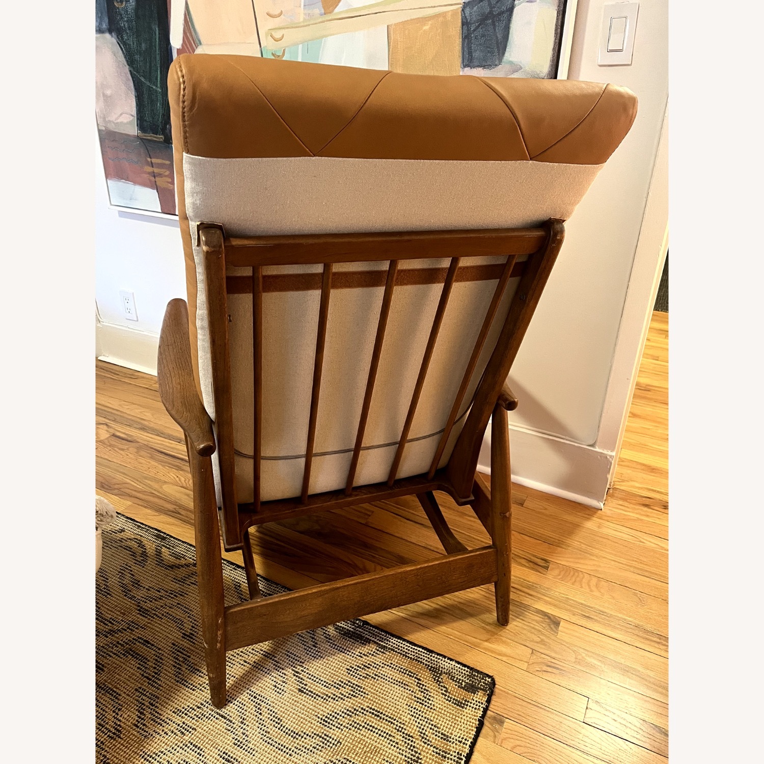 Baumritter Mid-Century Modern Glider Rocking Chair - image-16