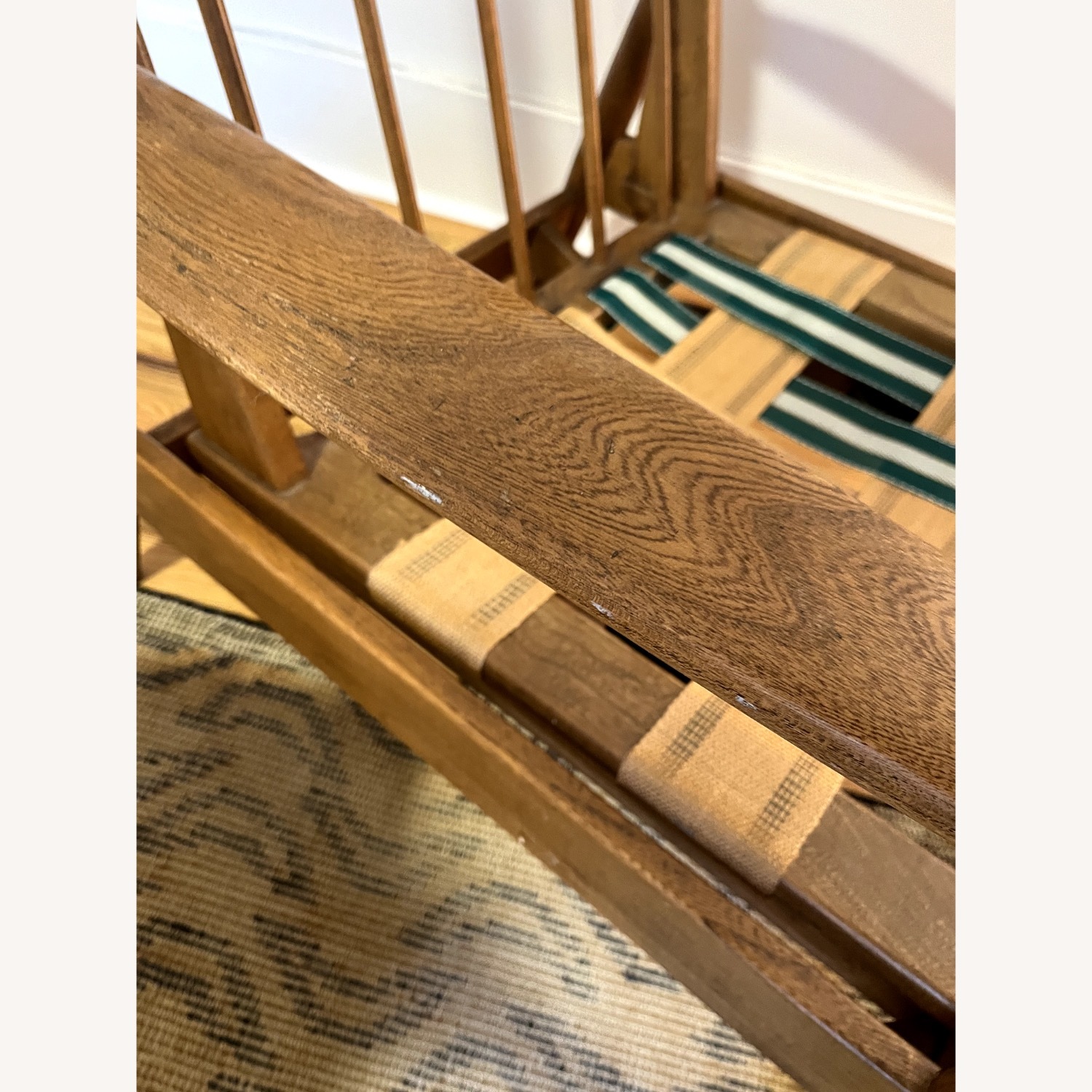 Baumritter Mid-Century Modern Glider Rocking Chair - image-7