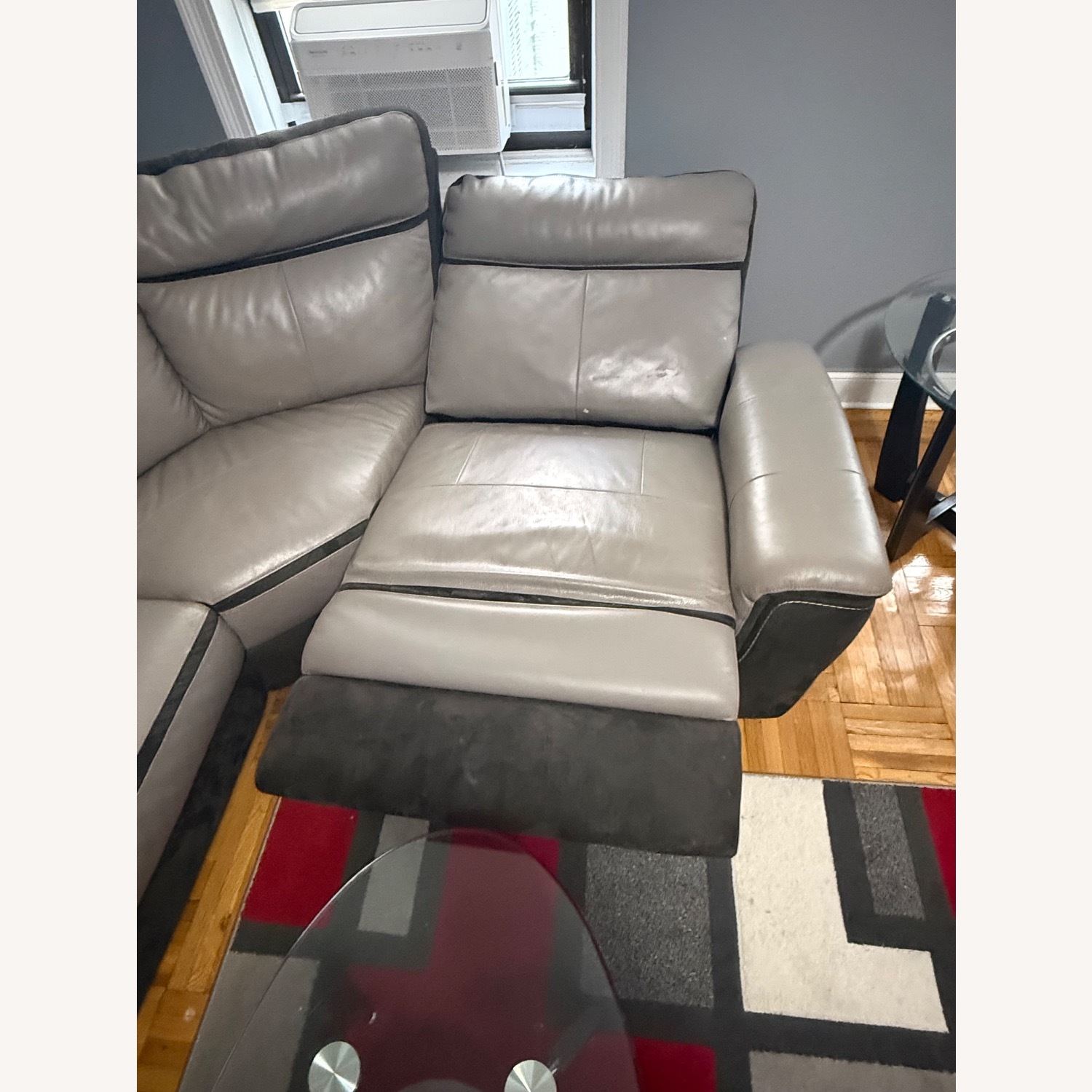 ESF Wholesale Furniture Dark Gray 3+ Seater Sofa - image-3