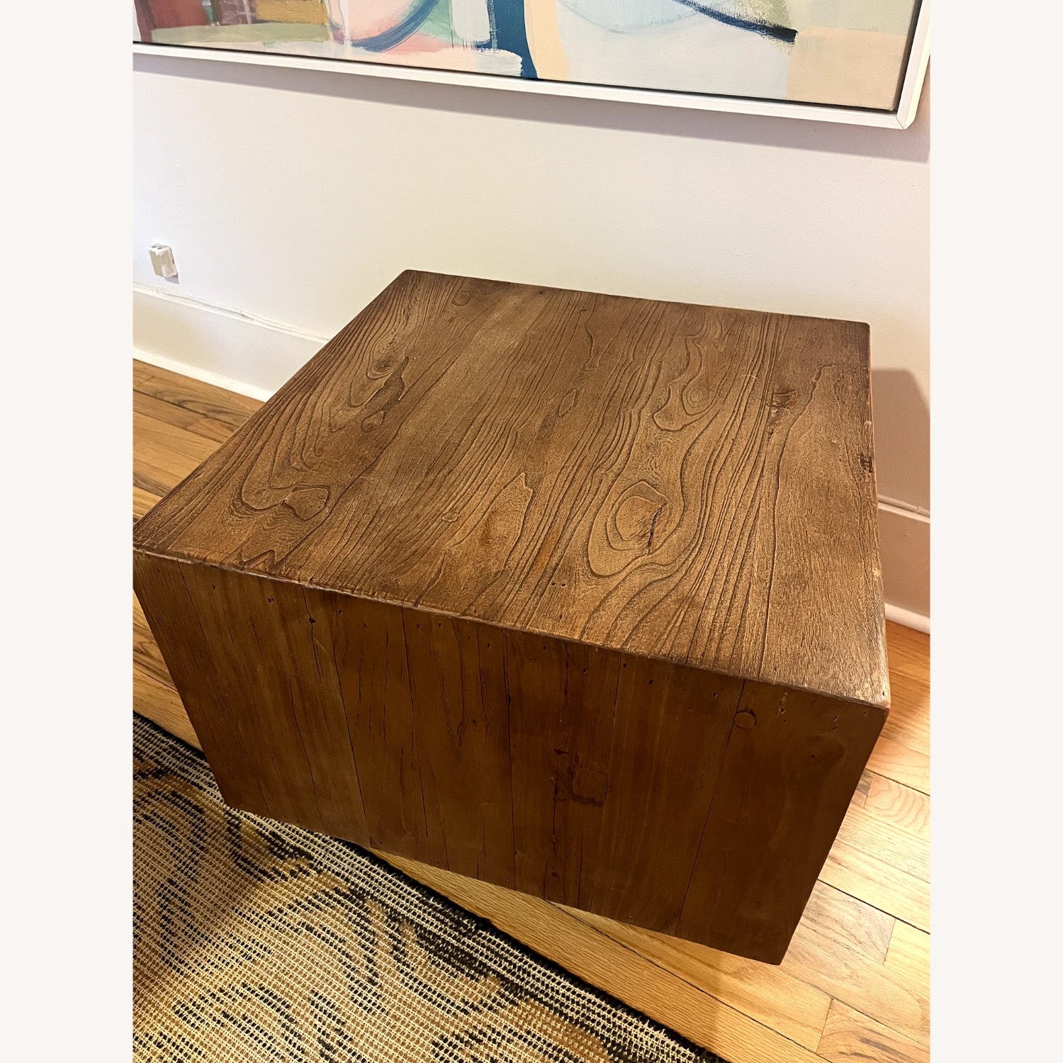 West Elm Plank Side Table - image-2