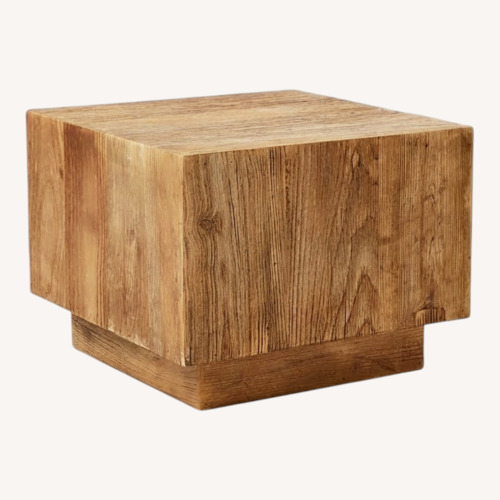 Used West Elm Plank Side Table for sale on AptDeco