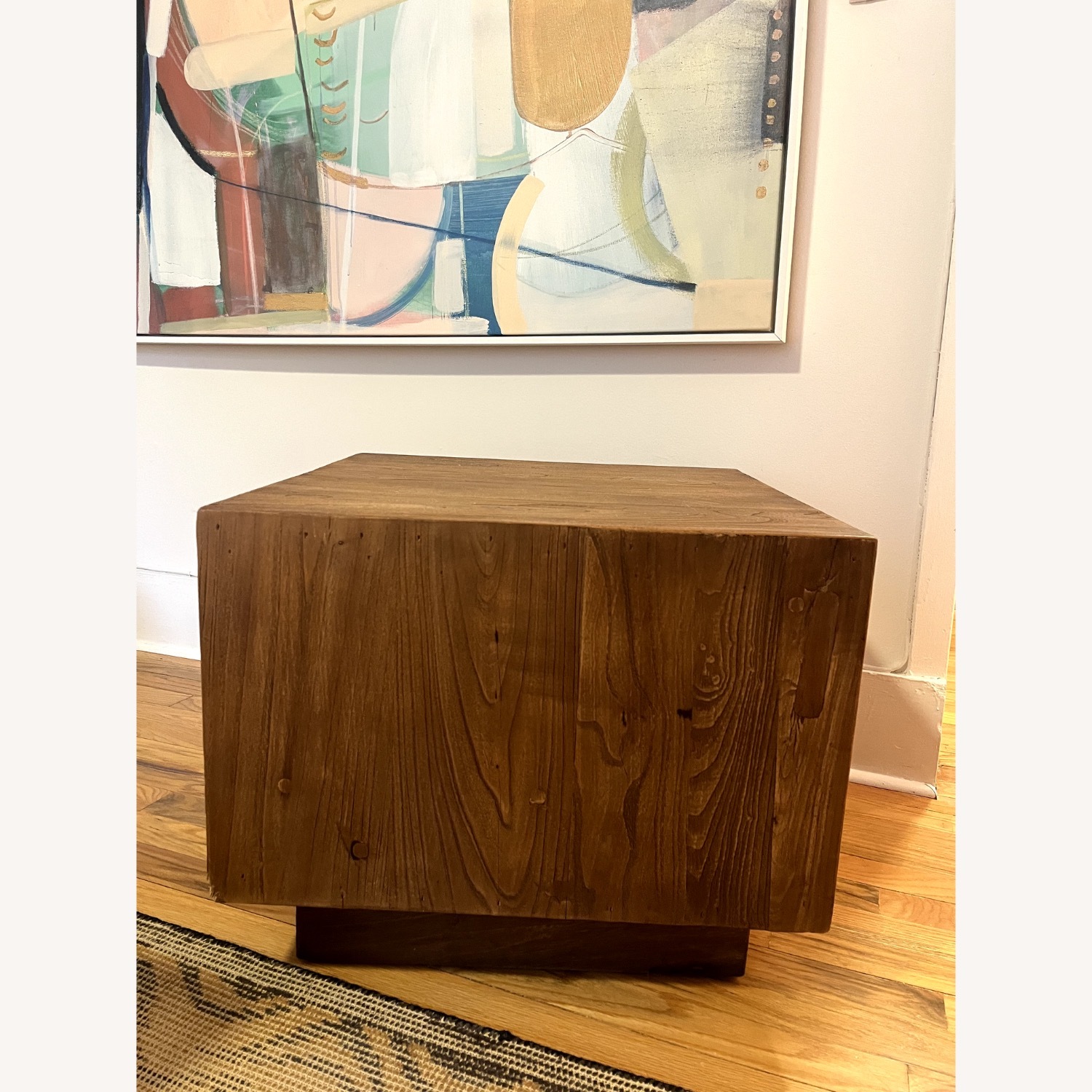 West Elm Plank Side Table - image-3