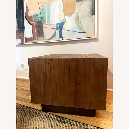 Used West Elm Plank Side Table for sale on AptDeco