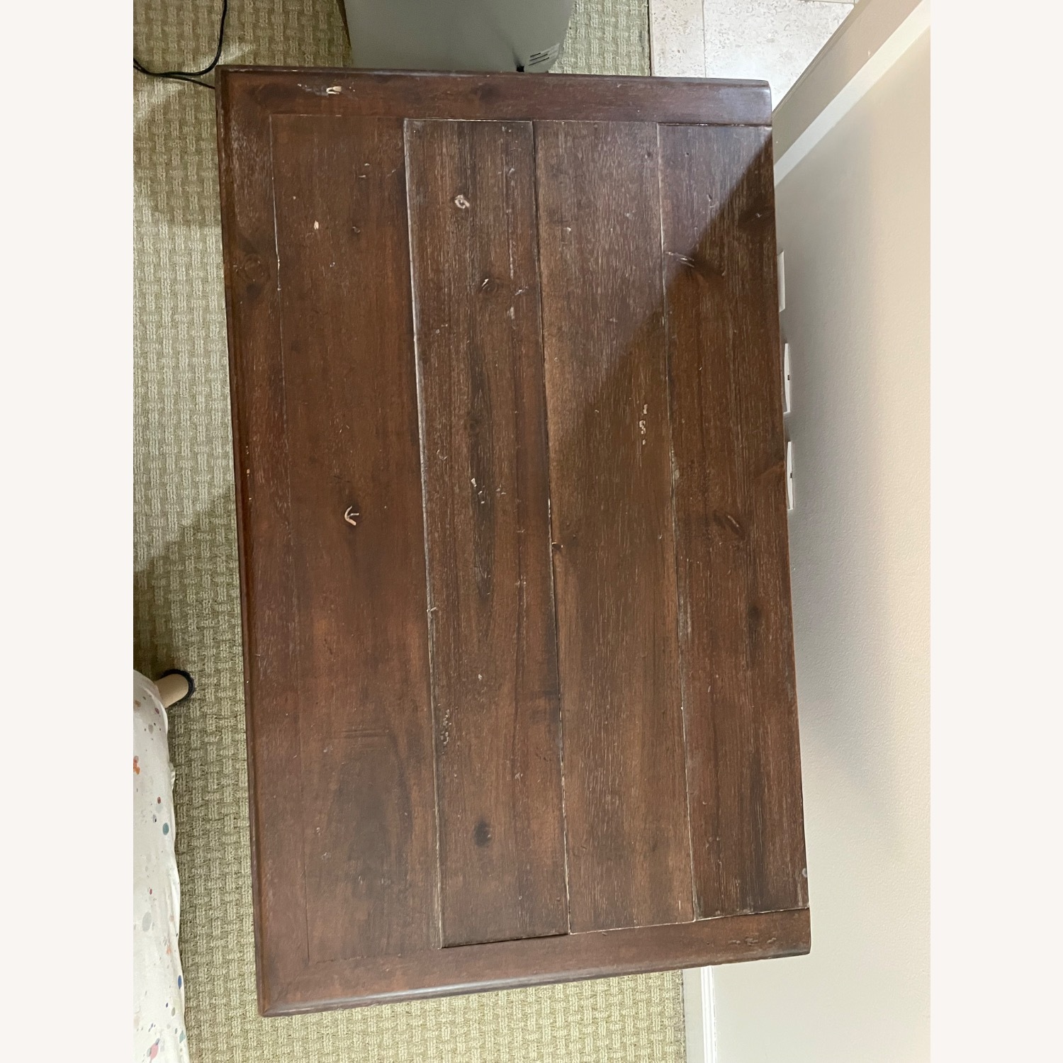 Restoration Hardware St. James Dark Brown Wood Nightstand - image-4