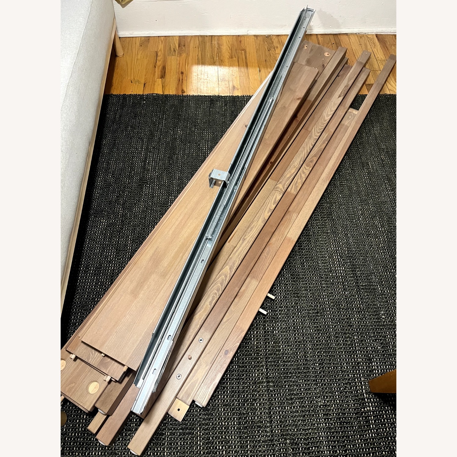 IKEA YTTERVÅG Four-Poster Bed Frame - image-2