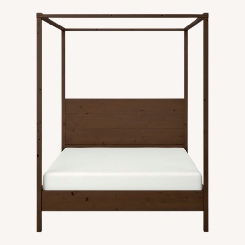 Used IKEA YTTERVÅG Four-Poster Bed Frame for sale on AptDeco