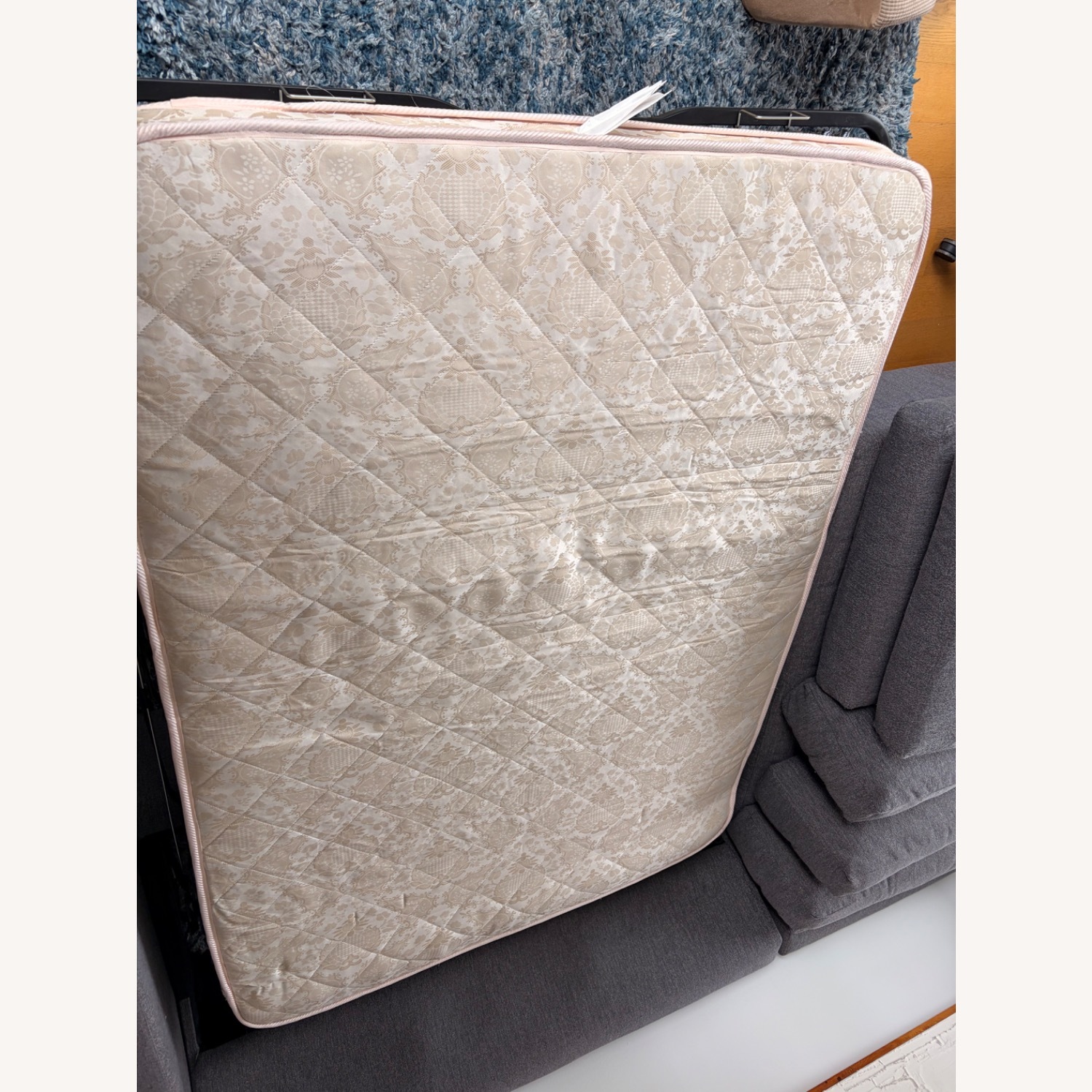 West Elm Urban Sleeper Sectional W Chaise Storage - image-8