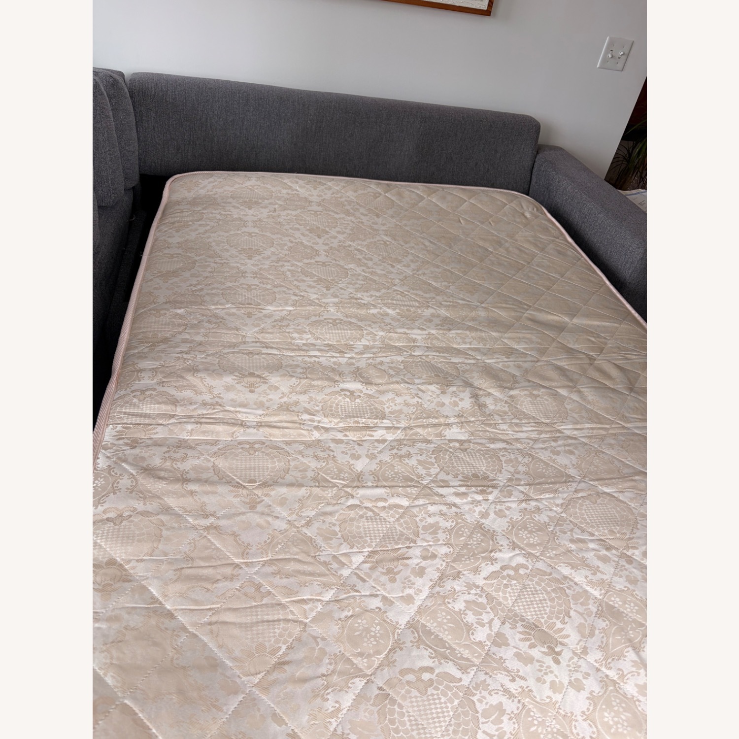 West Elm Urban Sleeper Sectional W Chaise Storage - image-9