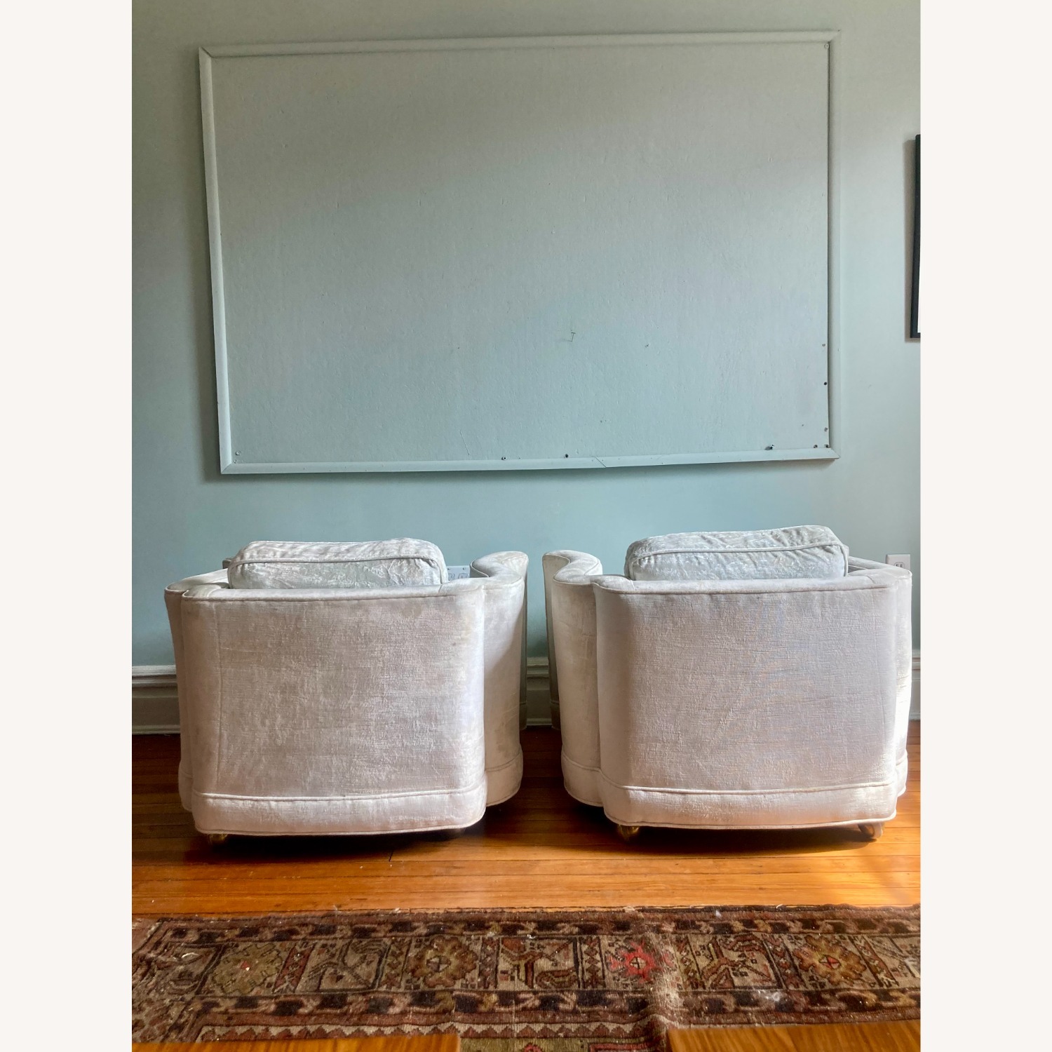 Vintage Swivel Club Chairs - image-9